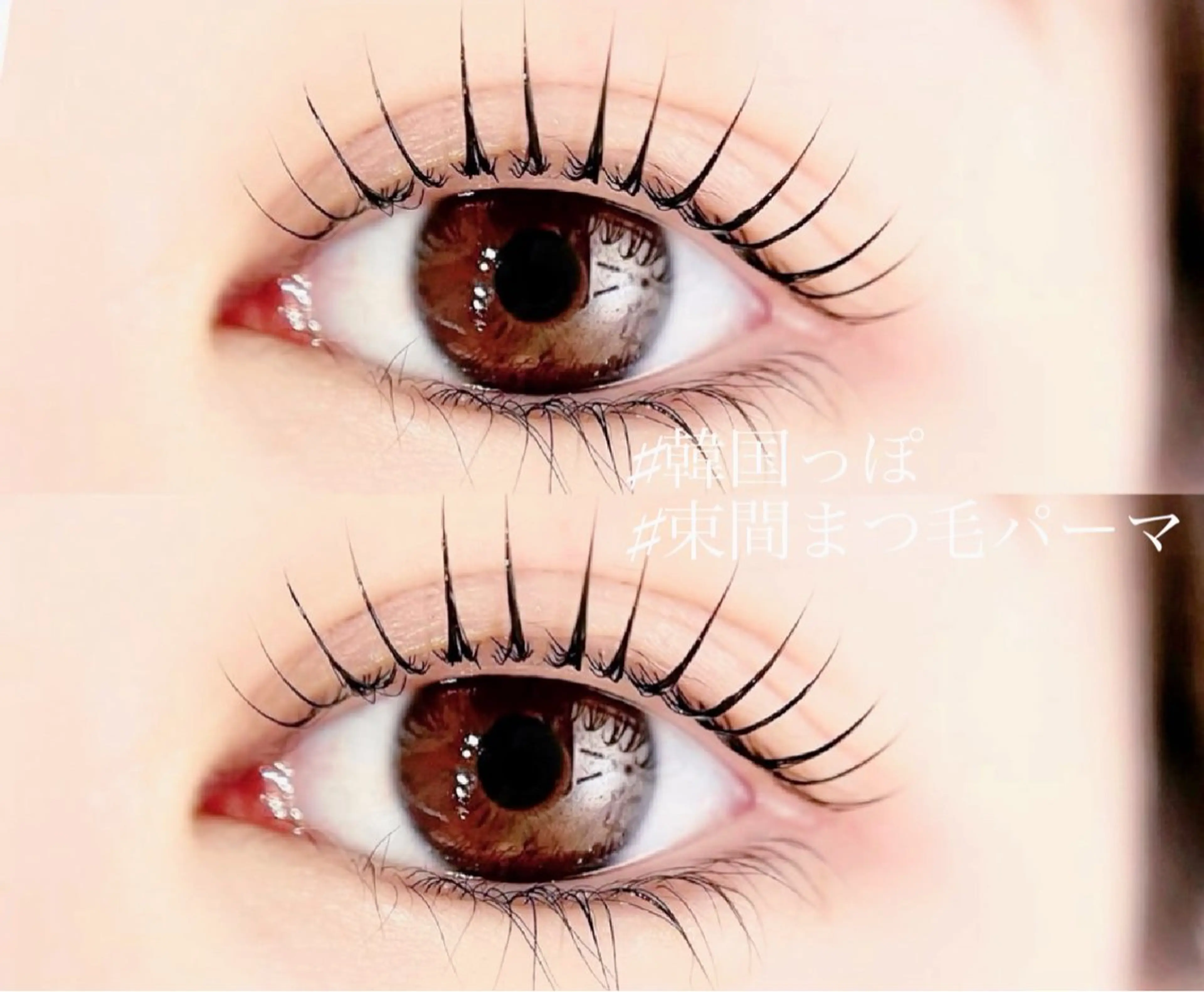 ミニモ限定価格‼️ 土日祝もOK🙆‍♀️ 【韓国束間まつ毛パーマ】の写真