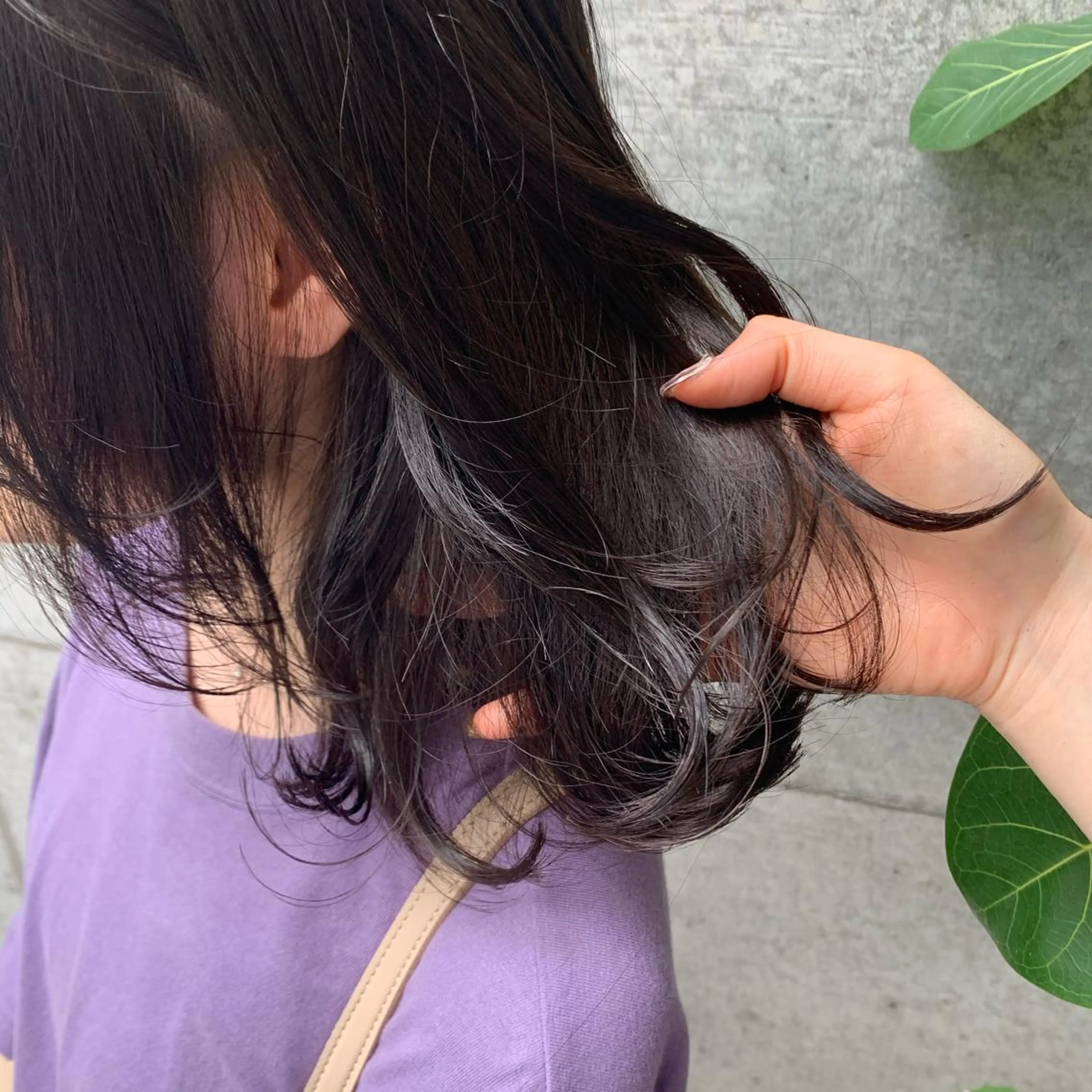 カラー グレージュ シルバー シルバーグレージュ kimika🥑 メンズ/髪質改善のヘアスタイル