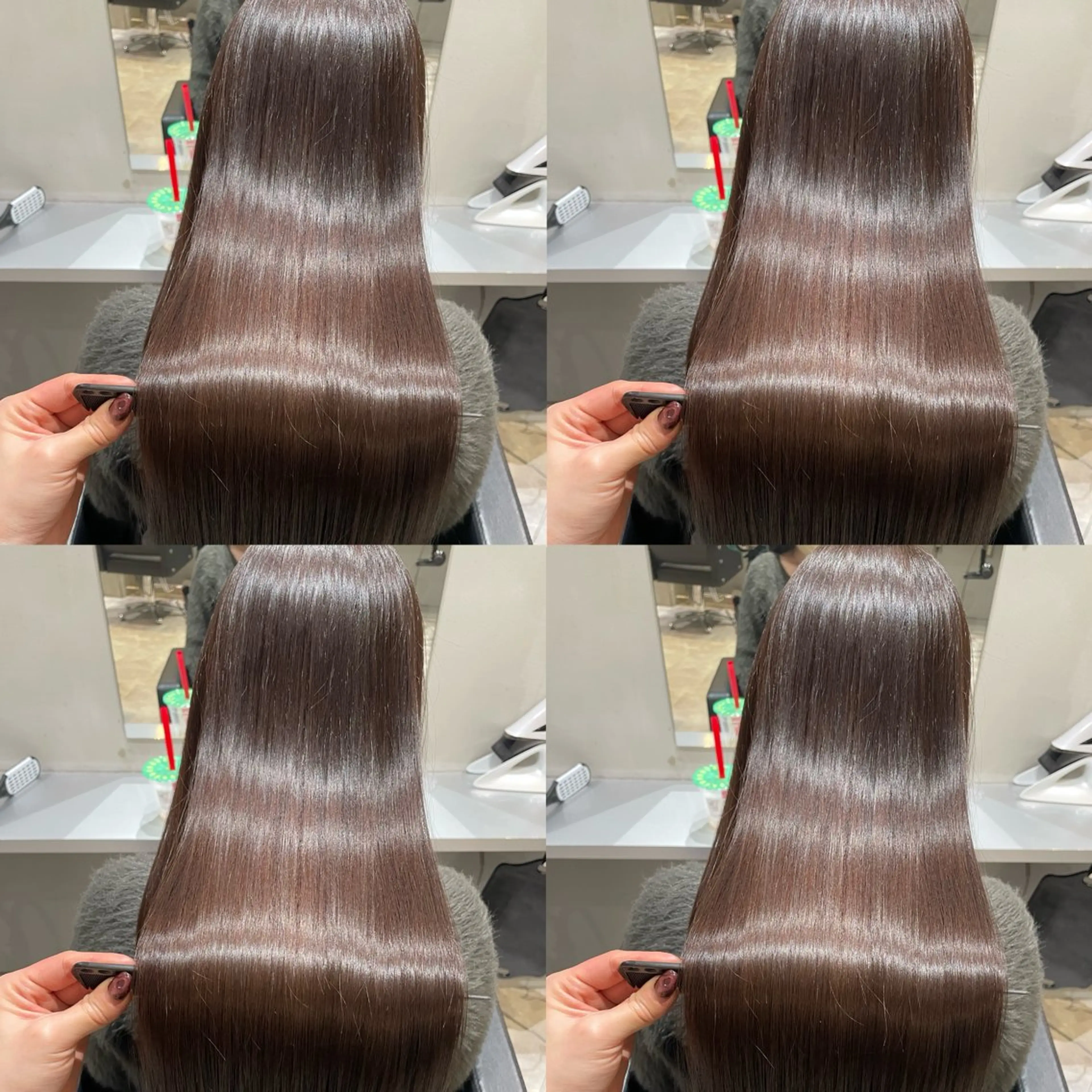 ロング カット ヘアカラー トリートメント 髪質改善×透明感× 艶髪🥀HIYORIのヘアスタイル