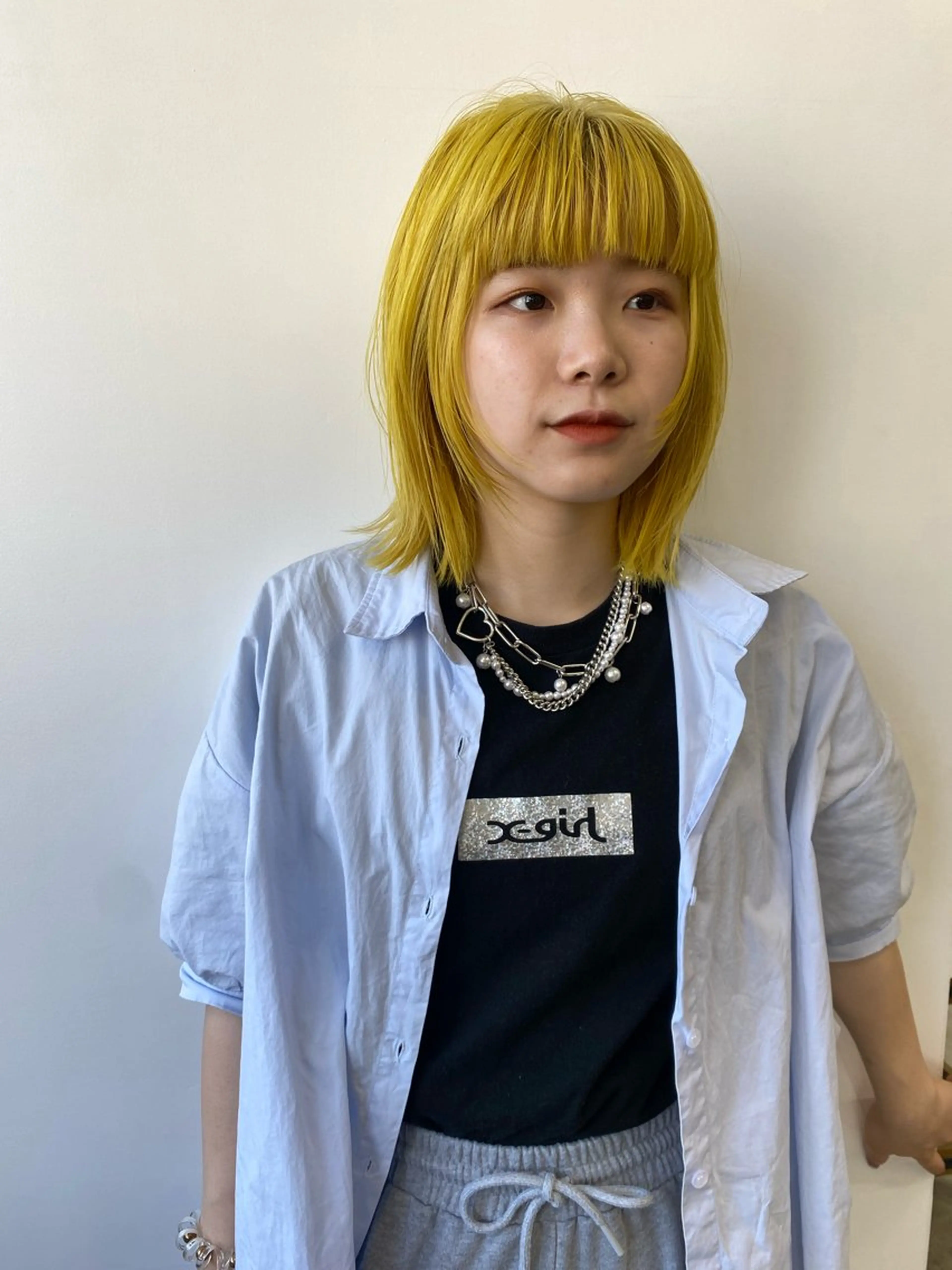 ミディアム 原 瑞希のヘアスタイル