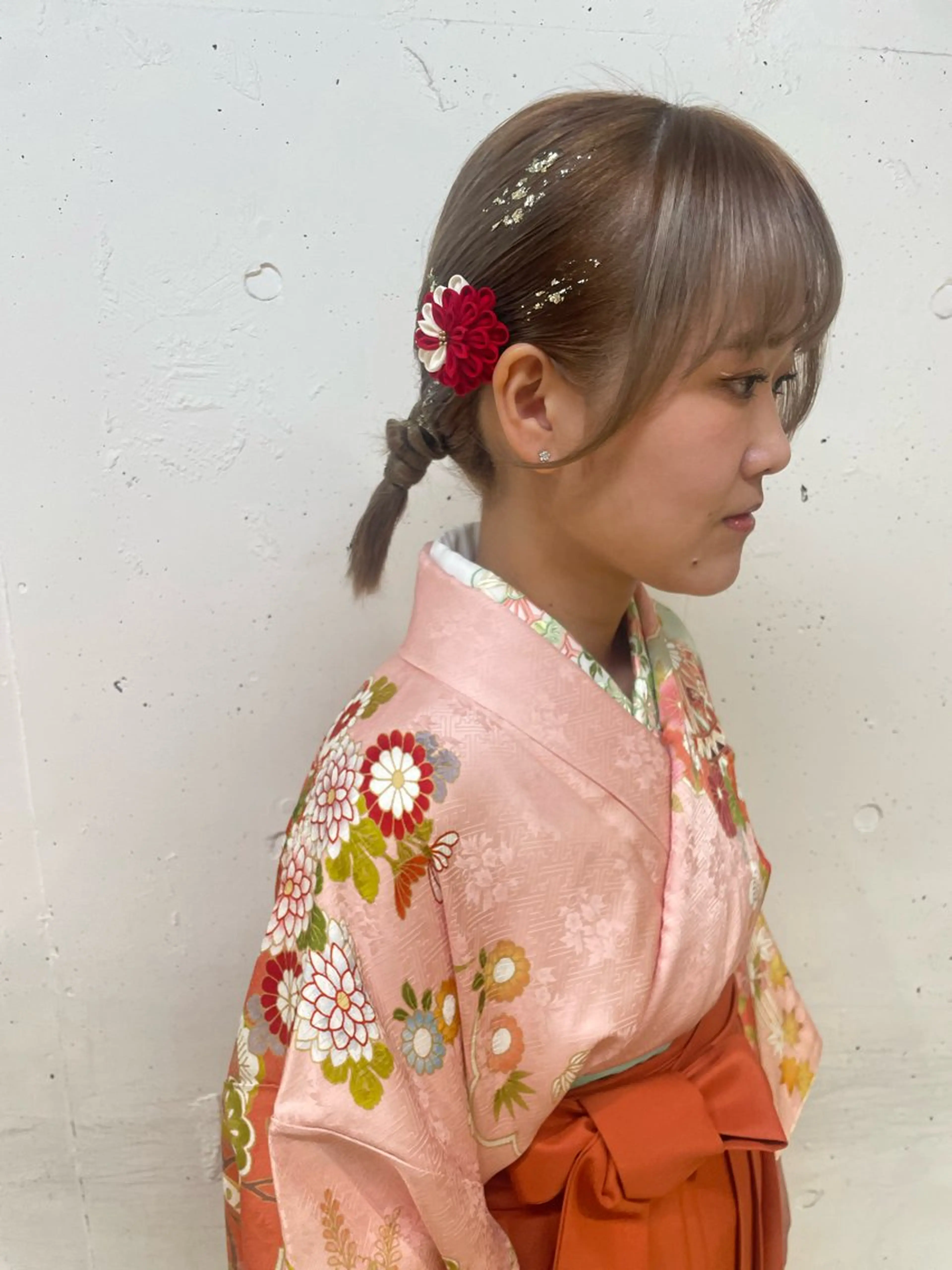 セミロング カラー ヘアアレンジ 髪質改善/縮毛/新宿 🫧SUZUKA🫧のヘアスタイル