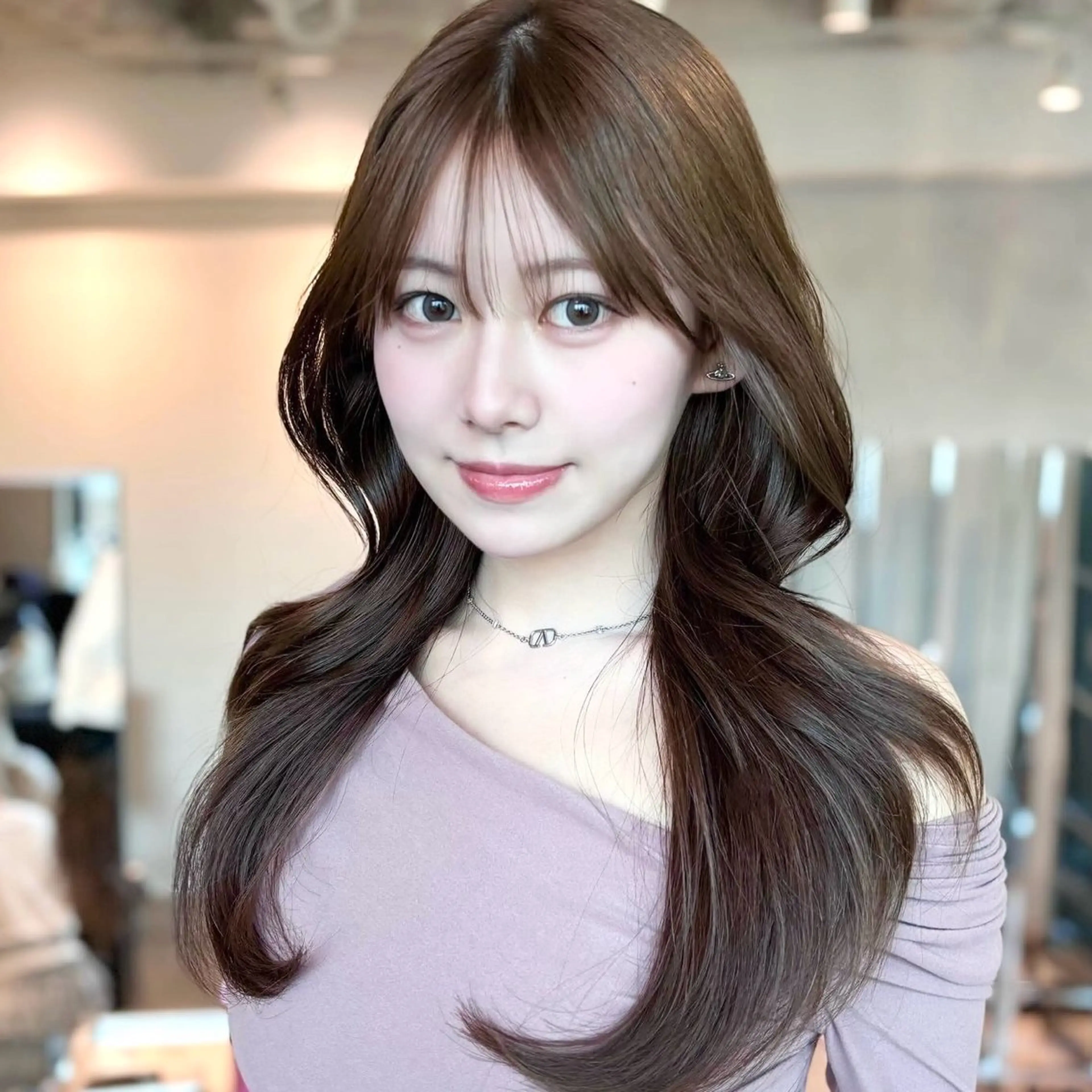 ロング 🍀銀座美容師🍀 似合わせ/韓国ヘアのヘアスタイル