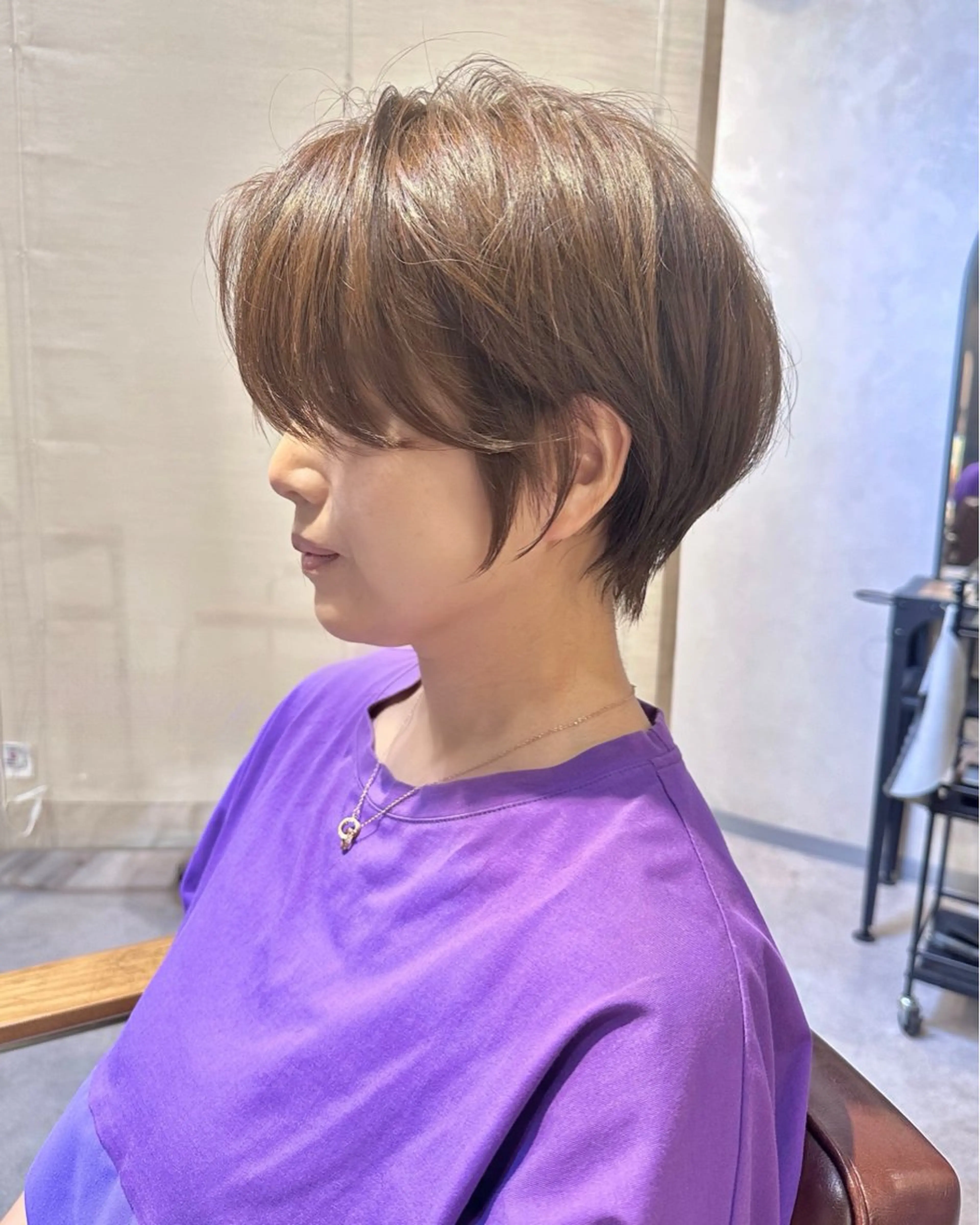 ショート tuuli 下大利店所属・はまだ かんたのヘアスタイル