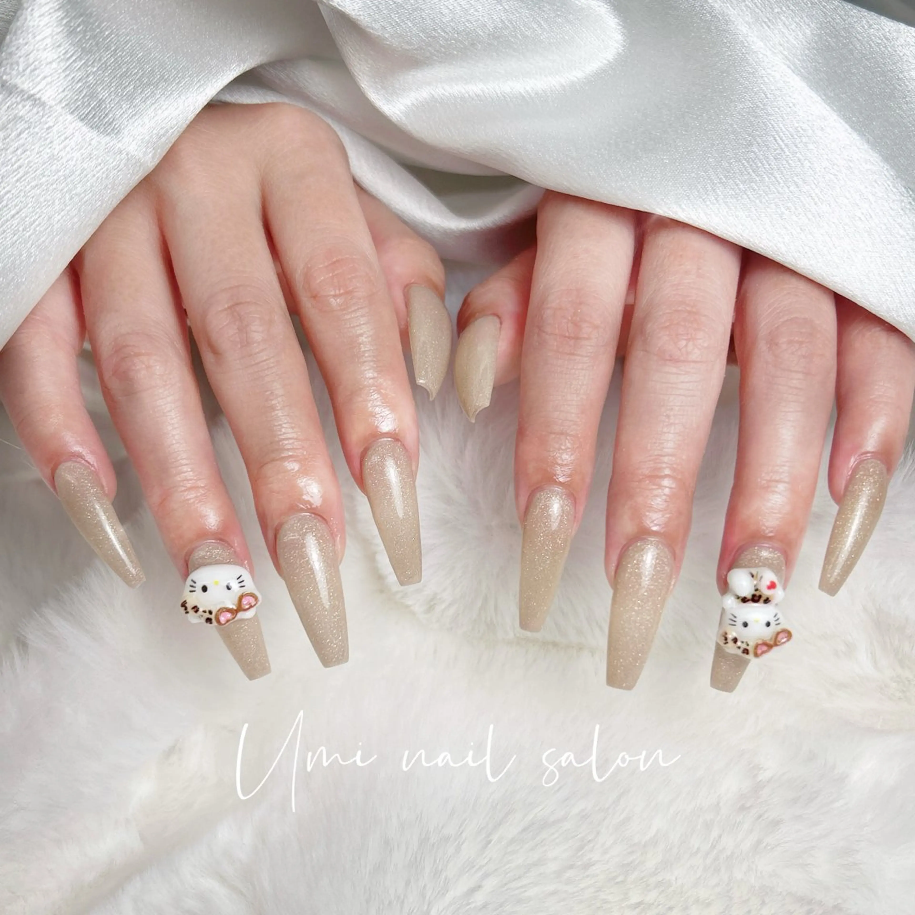 ネイル クリアネイル 成人式 長さ出し フラッシュネイル フットネイル Umi.yuri 🎀のネイルデザイン