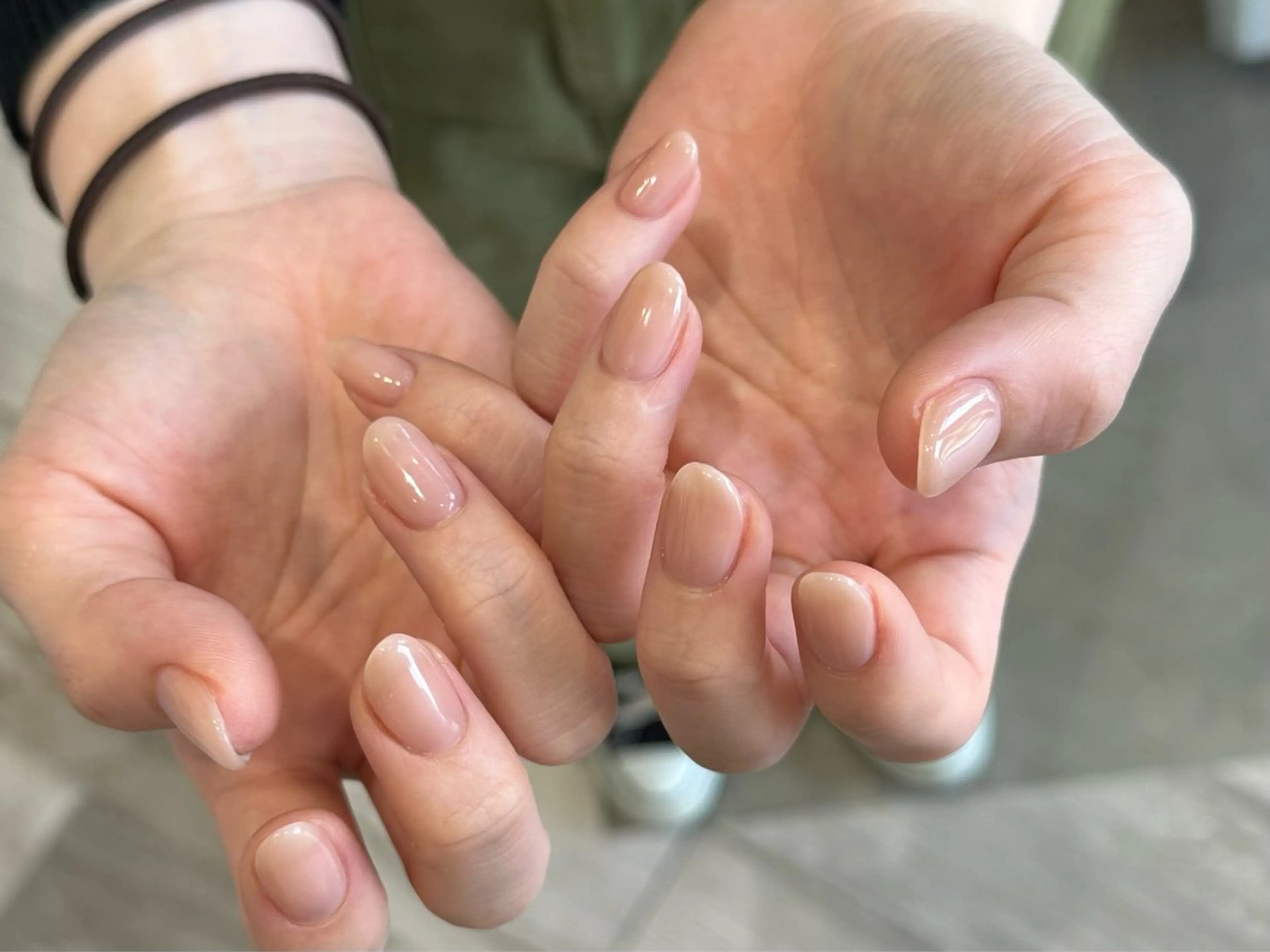 【オフなし】ワンカラーorグラデーション(クリアも可)¥4200の写真