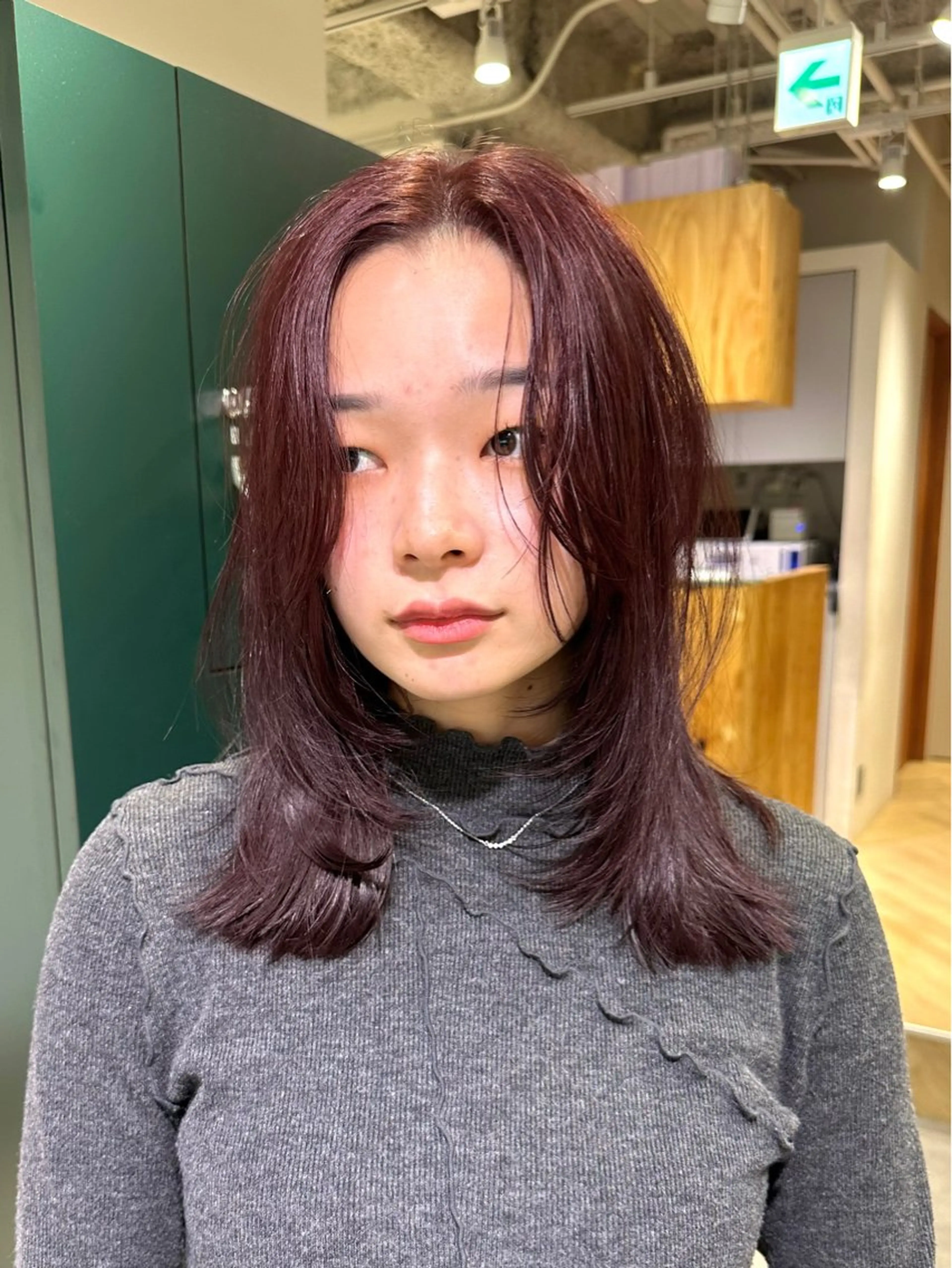 ミディアム sea by luvismけやき通り2号店所属・ボブ/ショート/ 縮毛矯正/岸本恭明のヘアスタイル