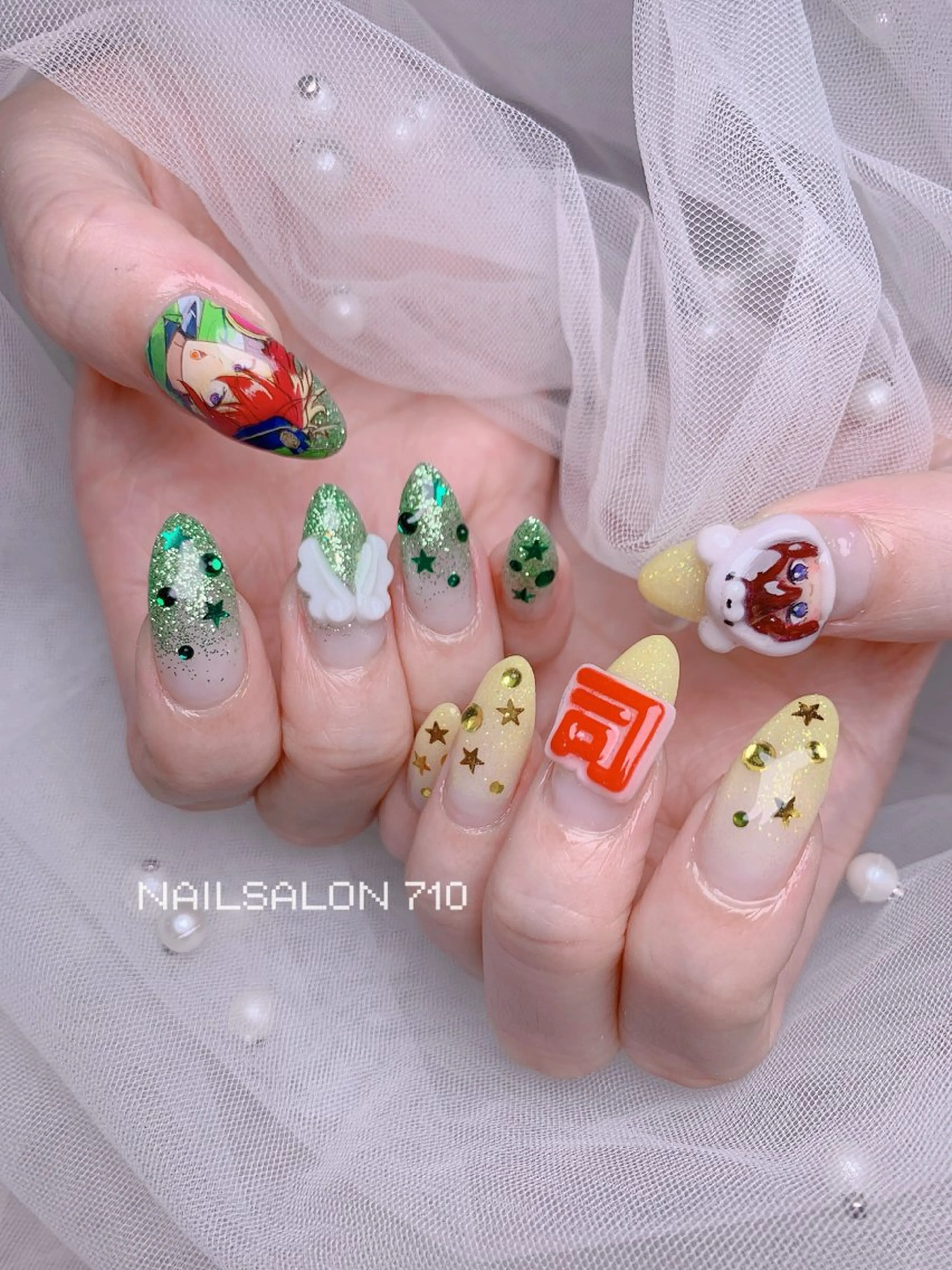 ネイル ハンドネイル フットネイル ナナイチゼロ I.Naoのネイルデザイン