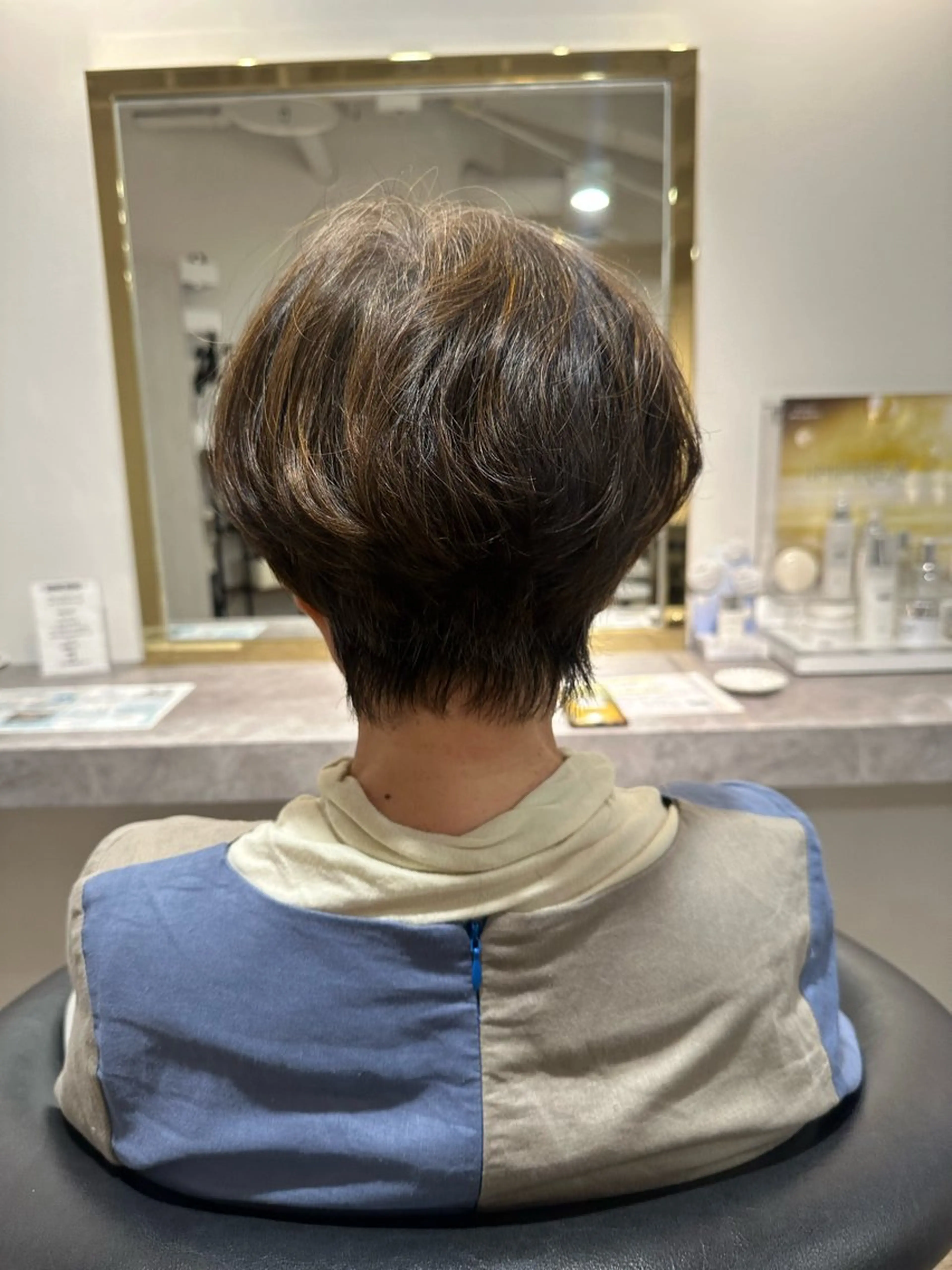 ショート ✂️無料カットモデル ✂️佐々木悠月のヘアスタイル