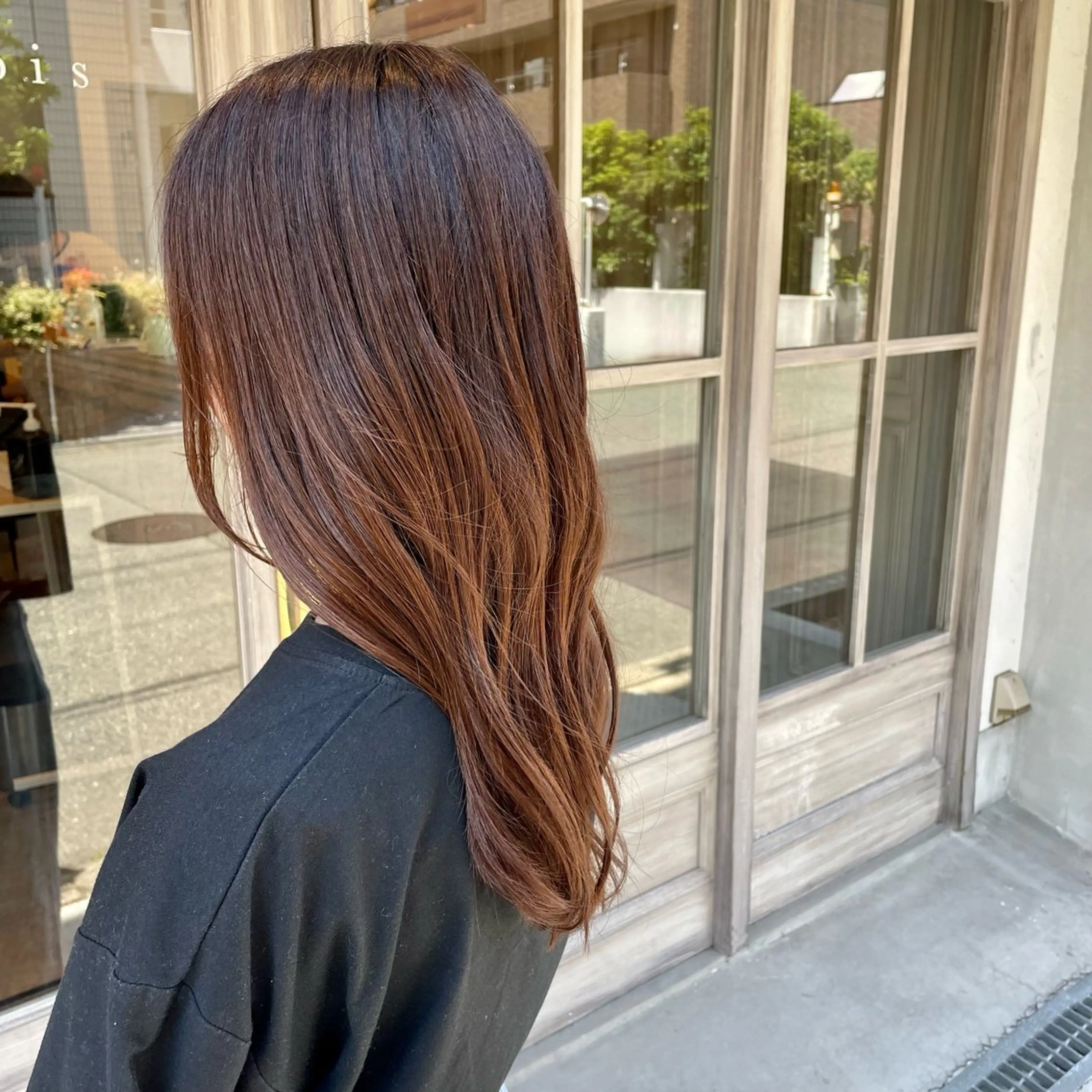 ロング カラー 髪質改善 カット ヘアカラー 【脱白髪染め】【髪質 改善】仲井槙一のヘアスタイル