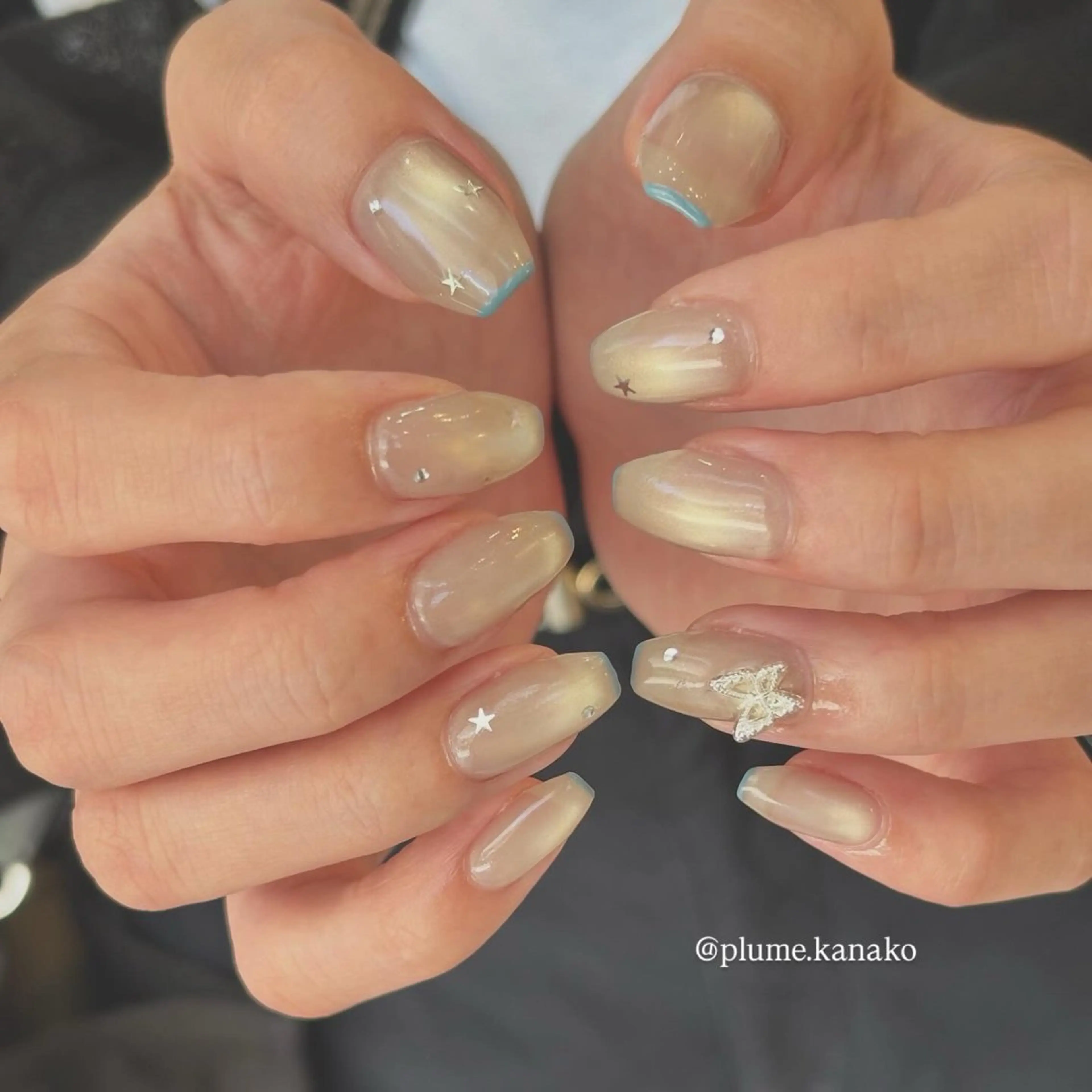 ネイル アートネイル ハンドネイル plume. KANAKOのネイルデザイン