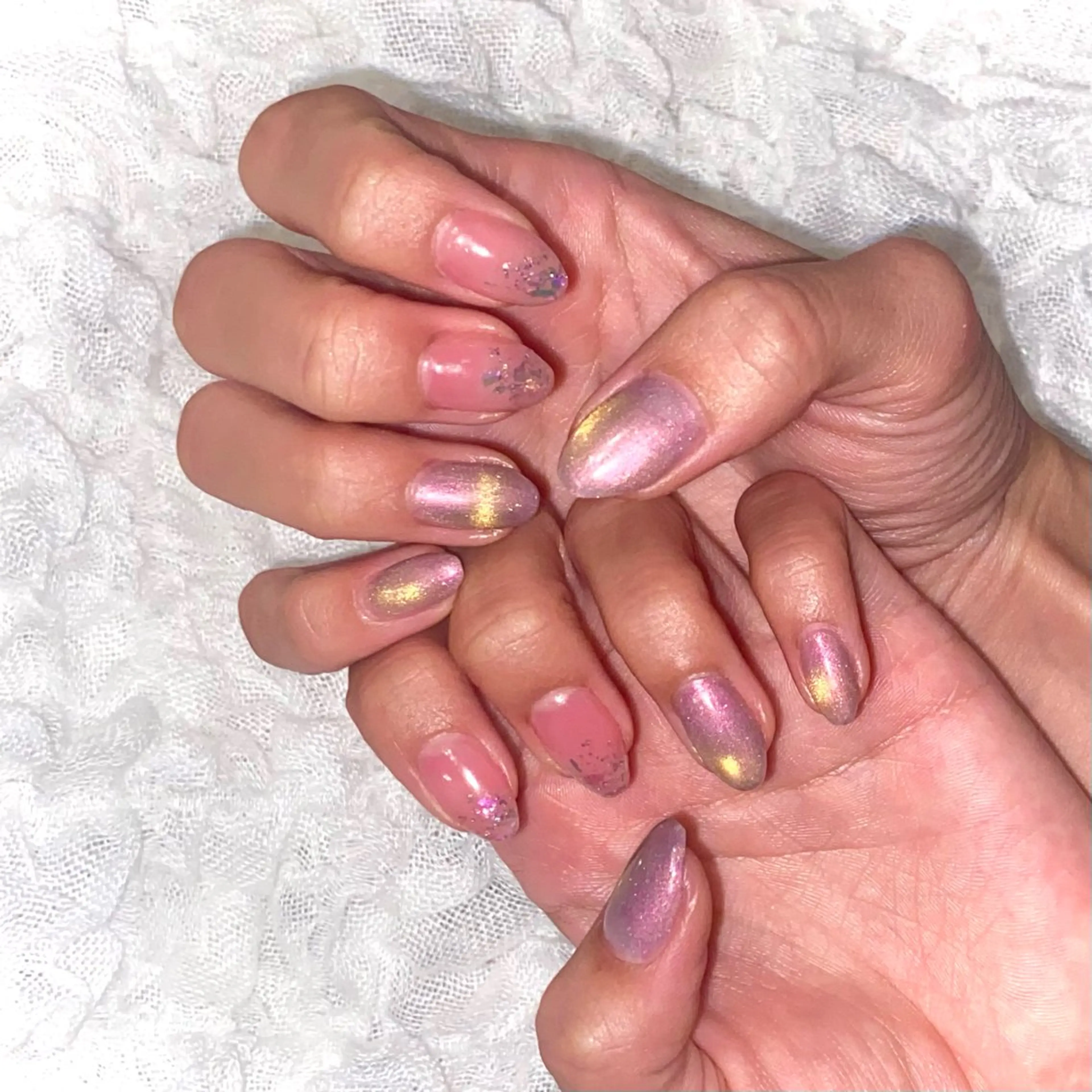 ネイル キラキラネイル 森田 菜月のネイルデザイン