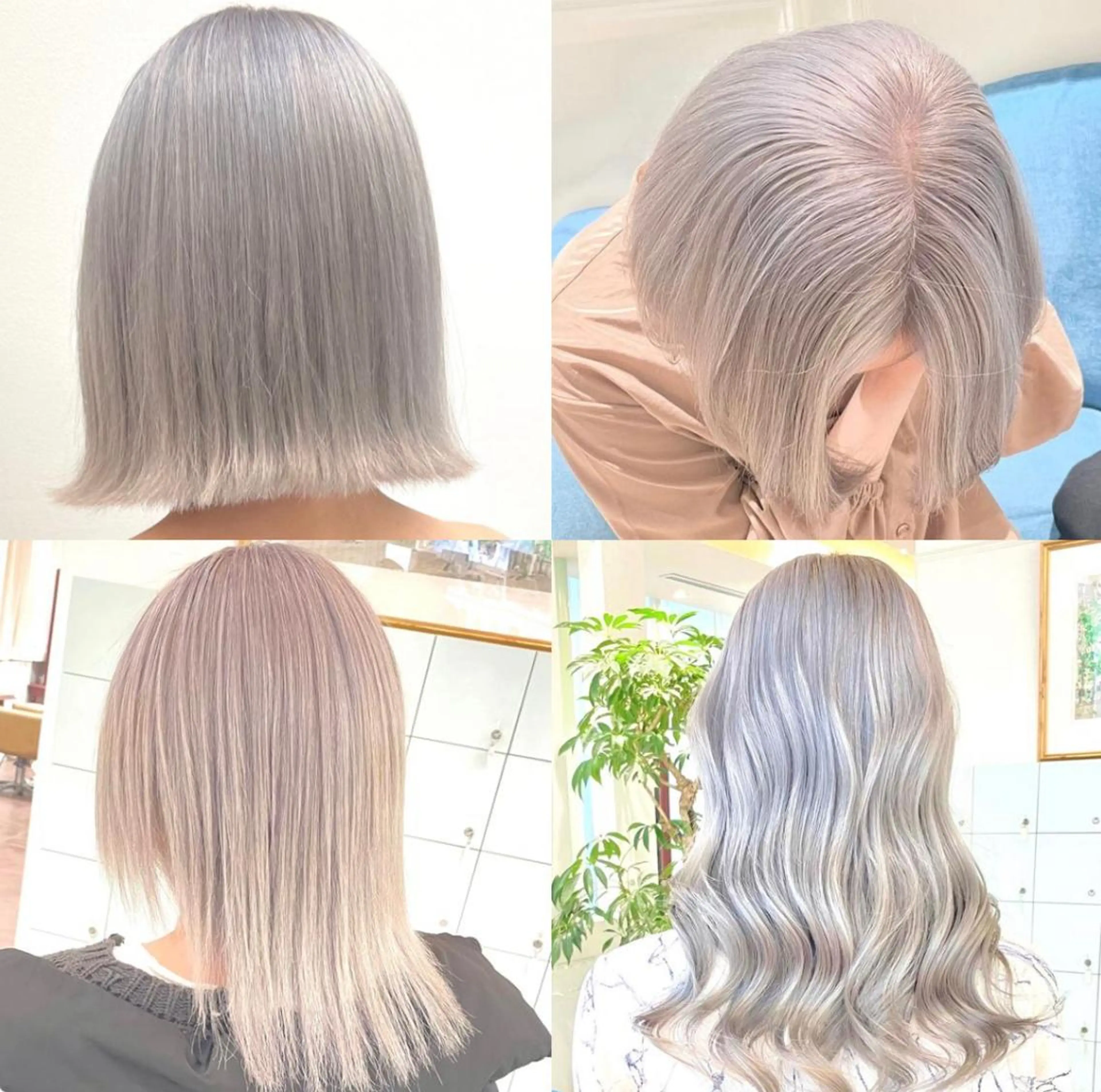 ミディアム カラー ヘアアレンジ ヘアカラー 🌹TikTok4万 フォロワー🌹AKIのヘアスタイル