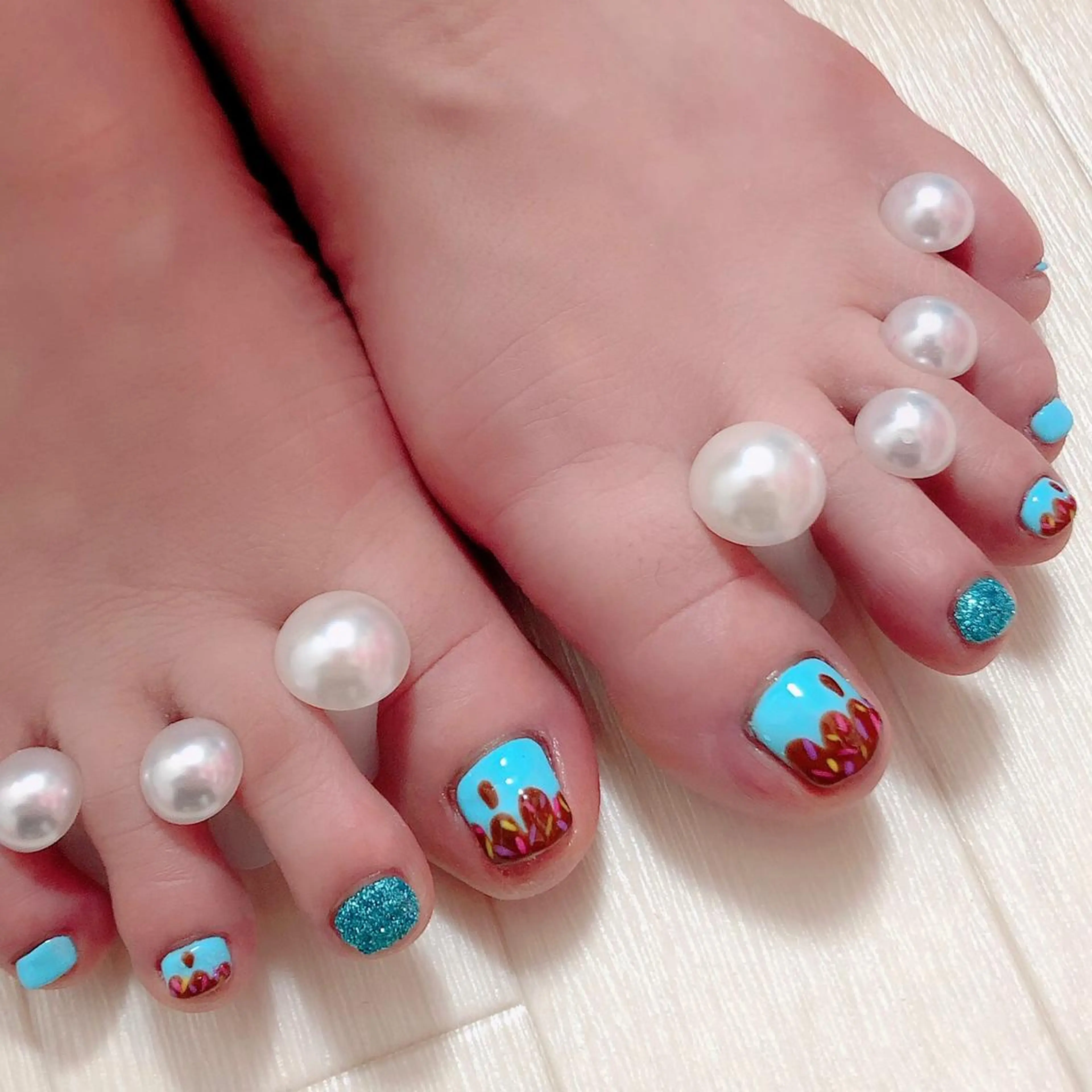 ネイル フットネイル plume nail ☆韓国ネイルのネイルデザイン