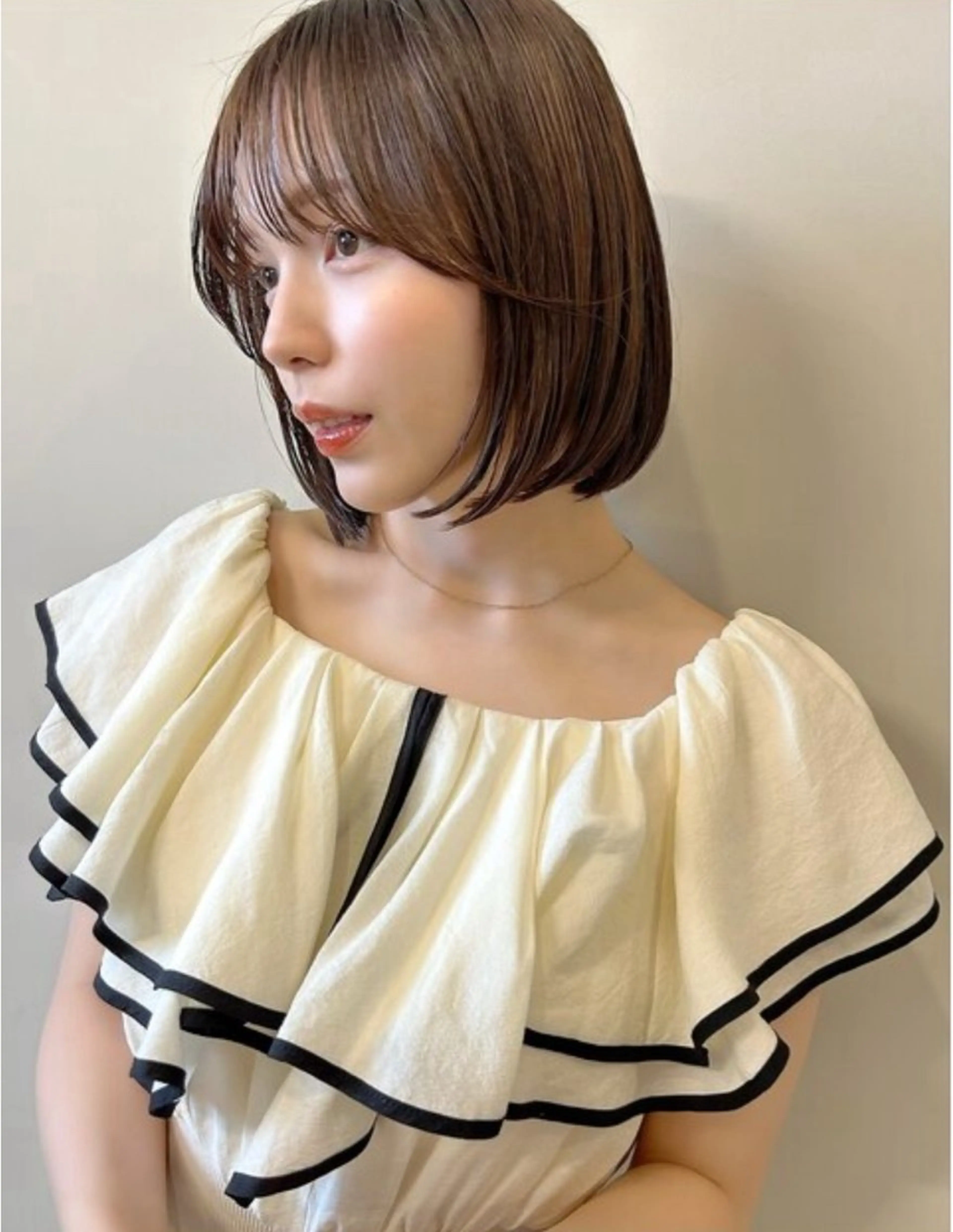ショート カラー 透明感カラー🫧 nanamiのヘアスタイル