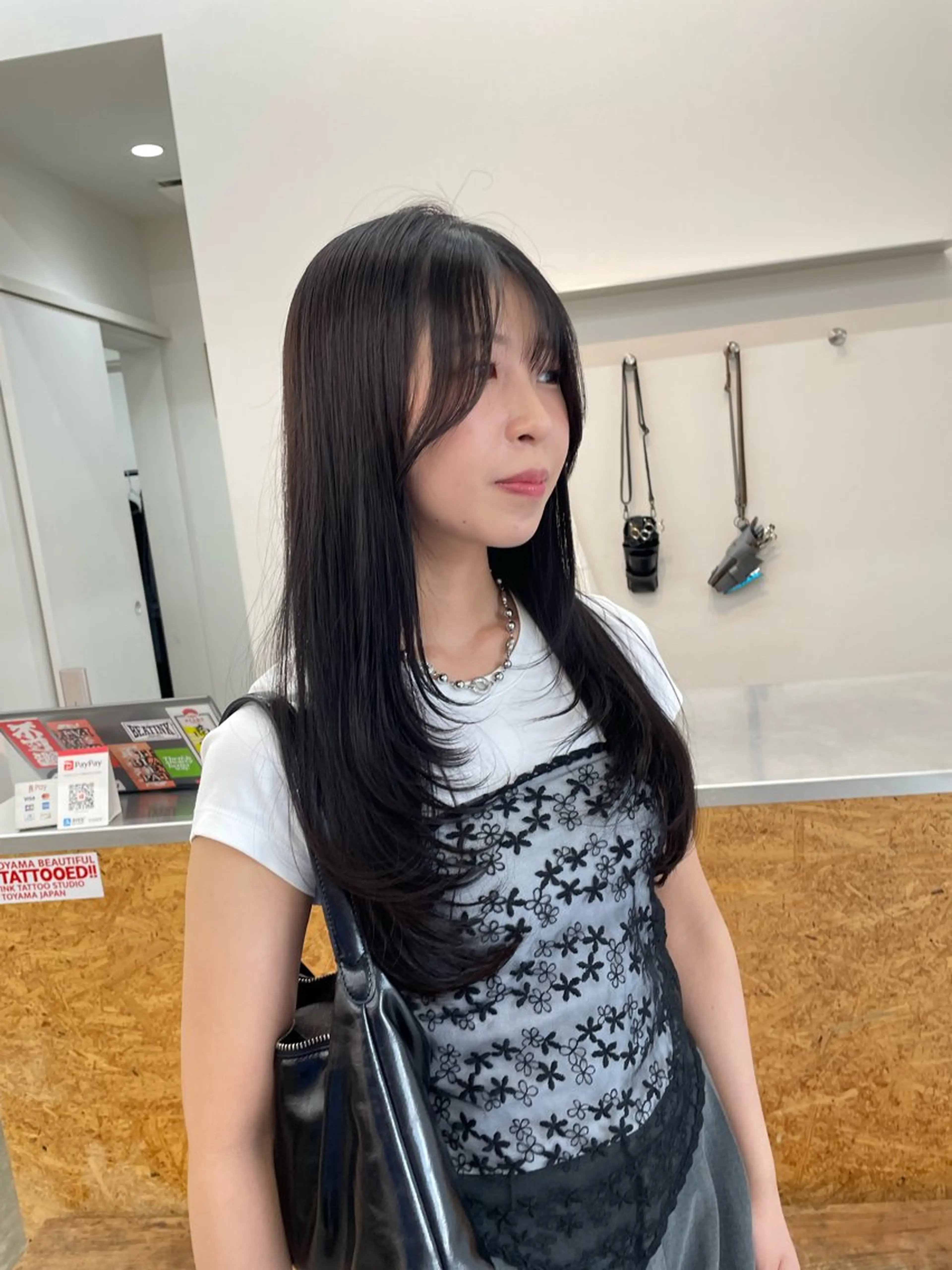 ロング レイヤーカット カット トリートメント 宮本 祥生のヘアスタイル