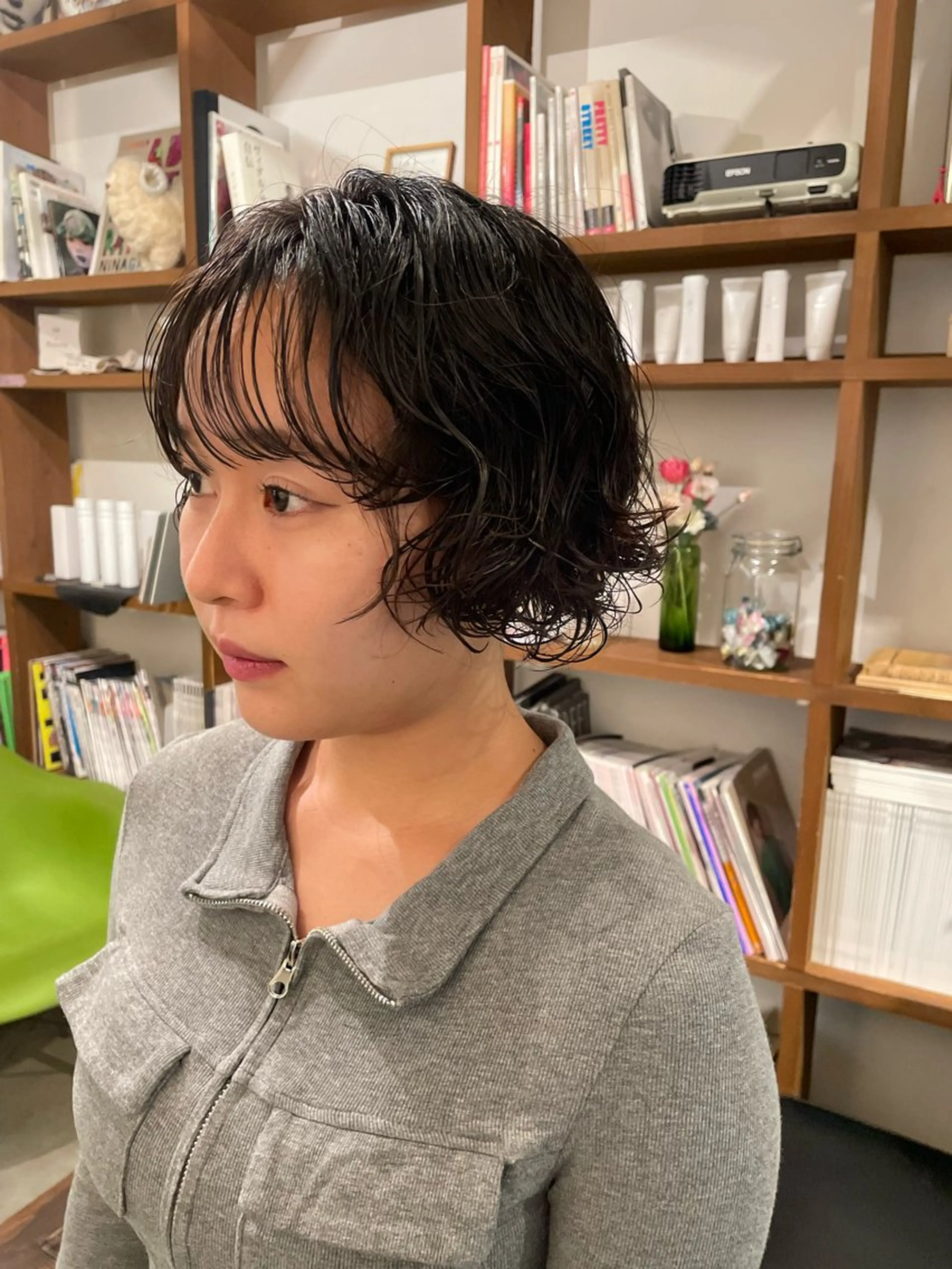 ショート Barouche所属・パーマ 西川二葉のヘアスタイル