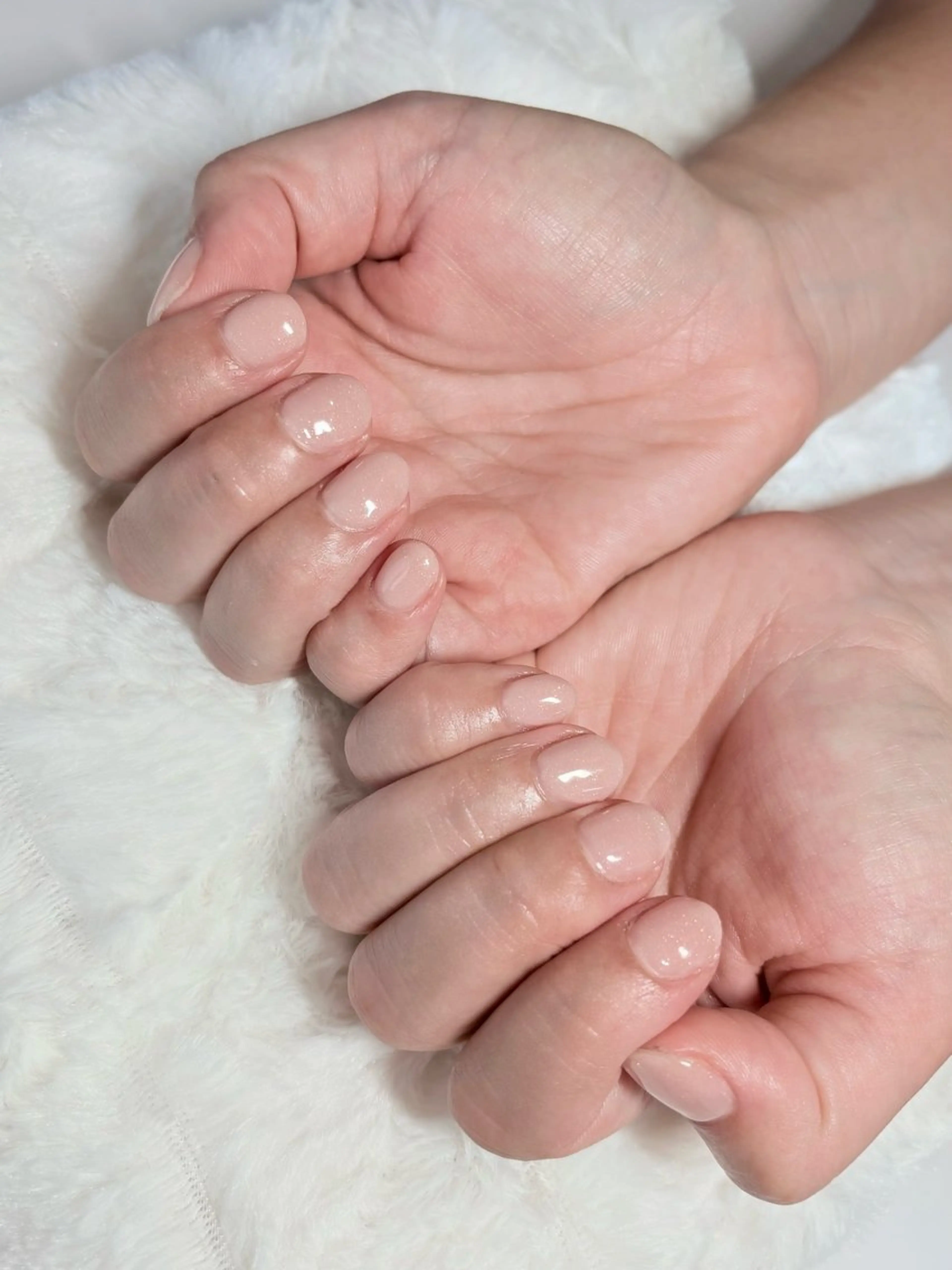 ネイル ラメ(グリッター) オフィスネイル ハンドネイル non nail ⭐︎のネイルデザイン