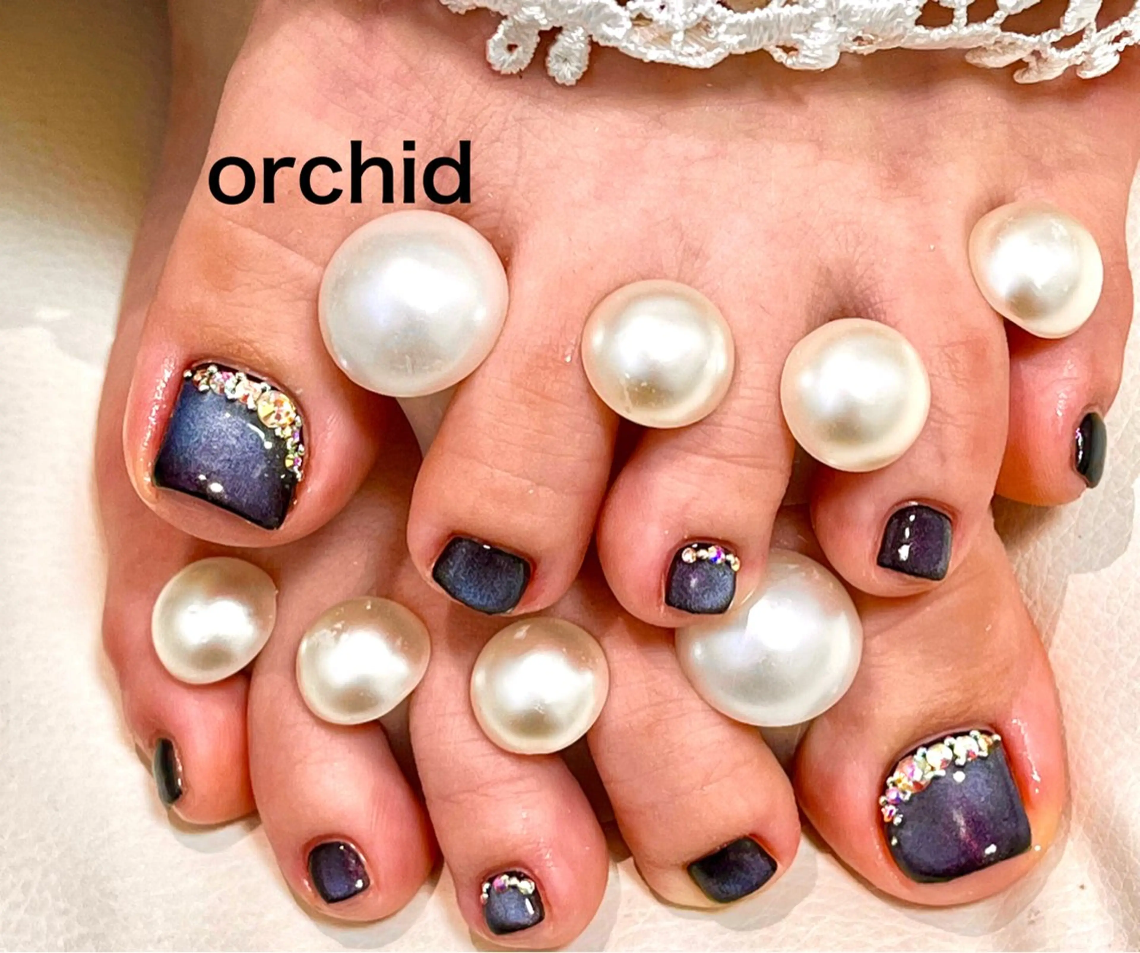 ネイル orchid ♡オーキッドのネイルデザイン