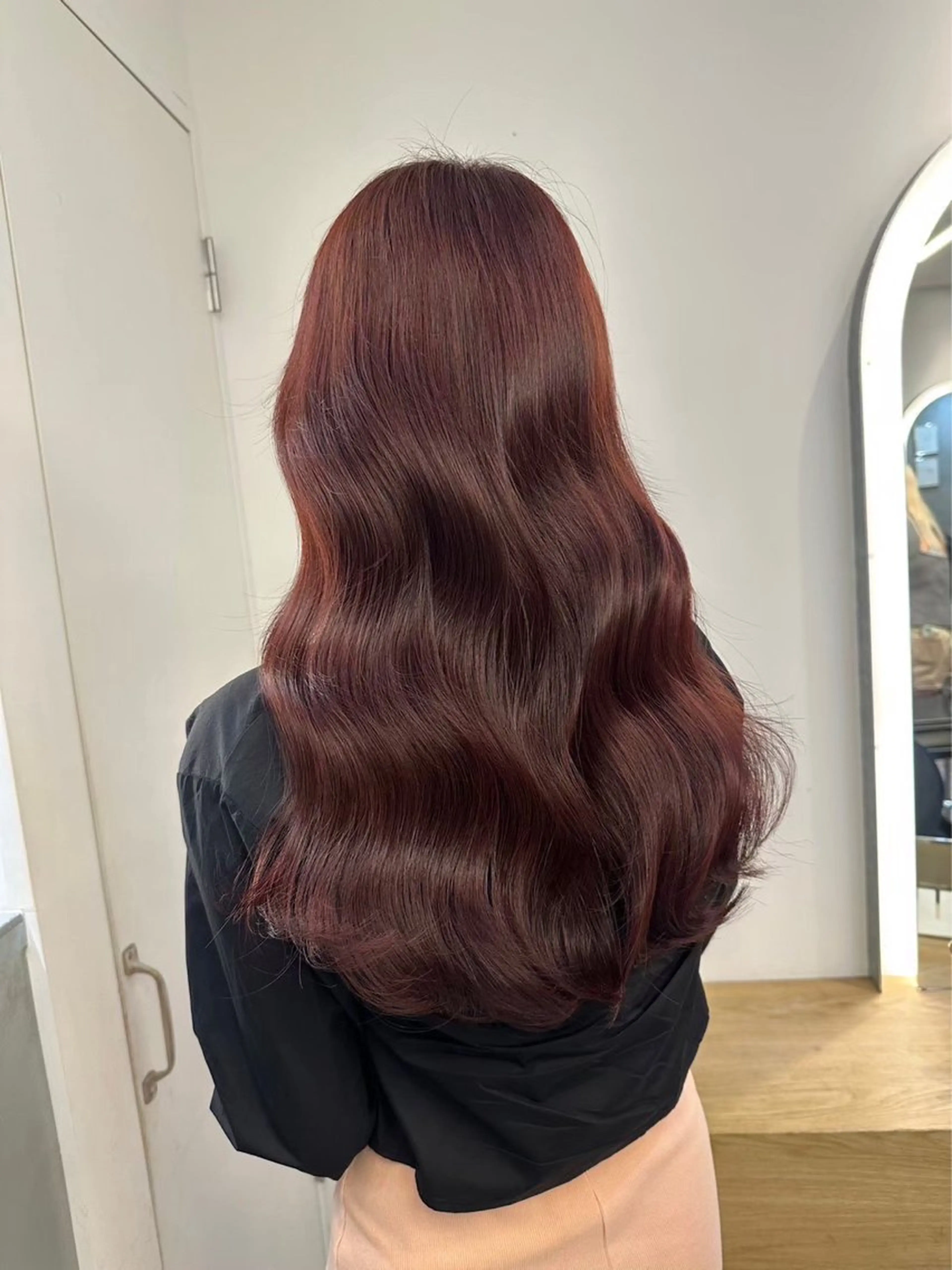 💎カット+髪質改善カラー(白髪染め可) +3ステップTR ¥11900の写真