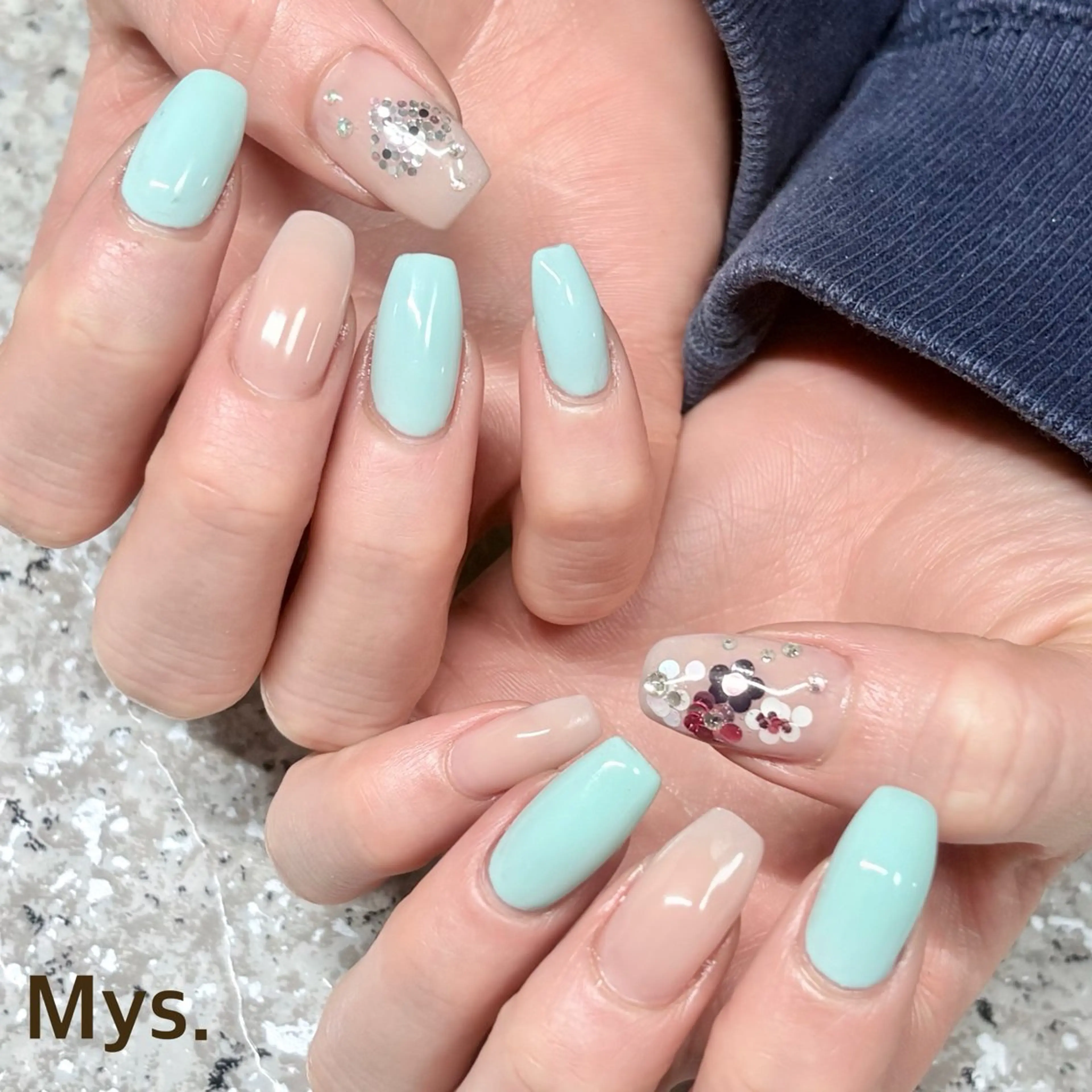 ネイル ハンドネイル Mys. 三上紗紀のネイルデザイン