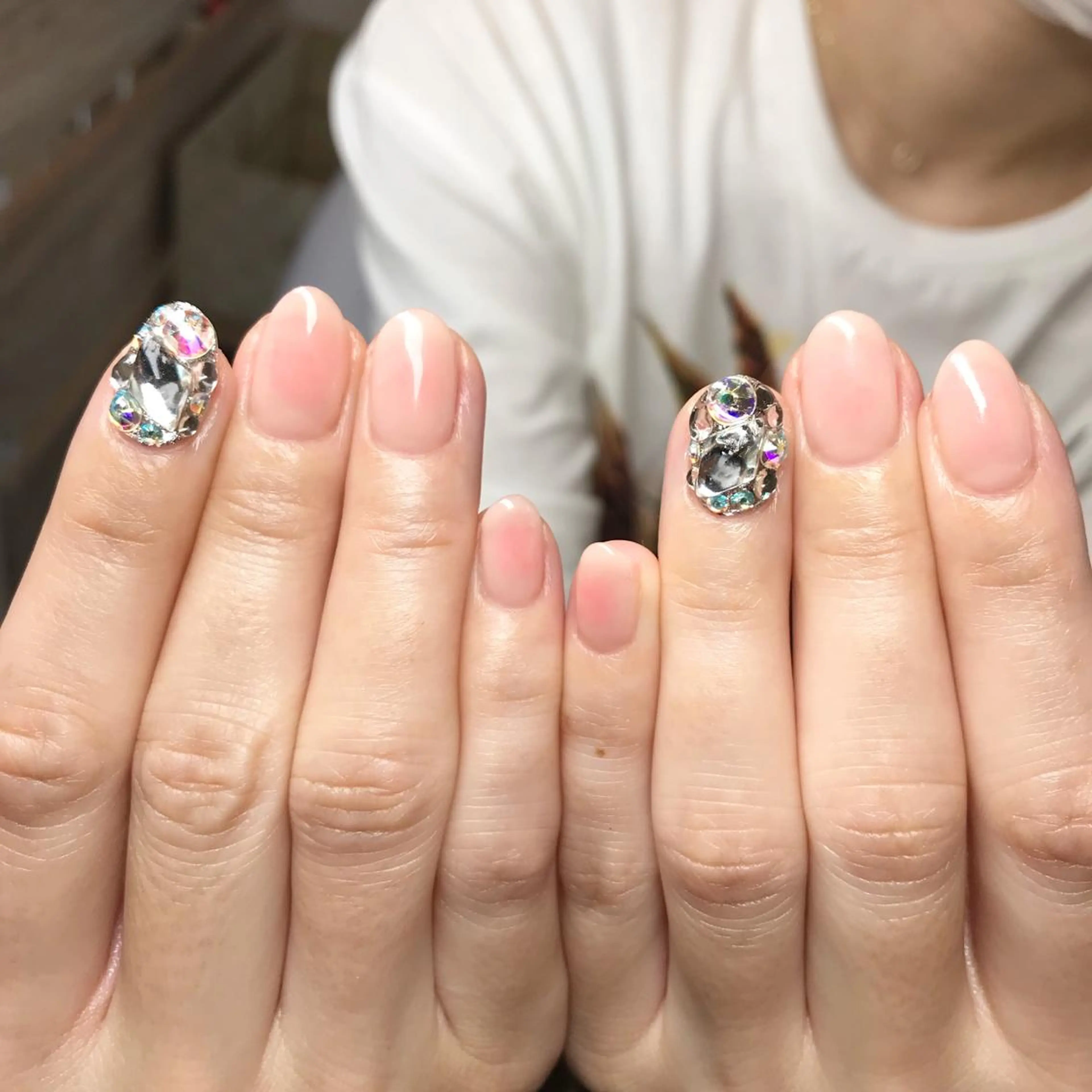 ネイル チークネイル nail salon ily 武蔵新城のネイルデザイン