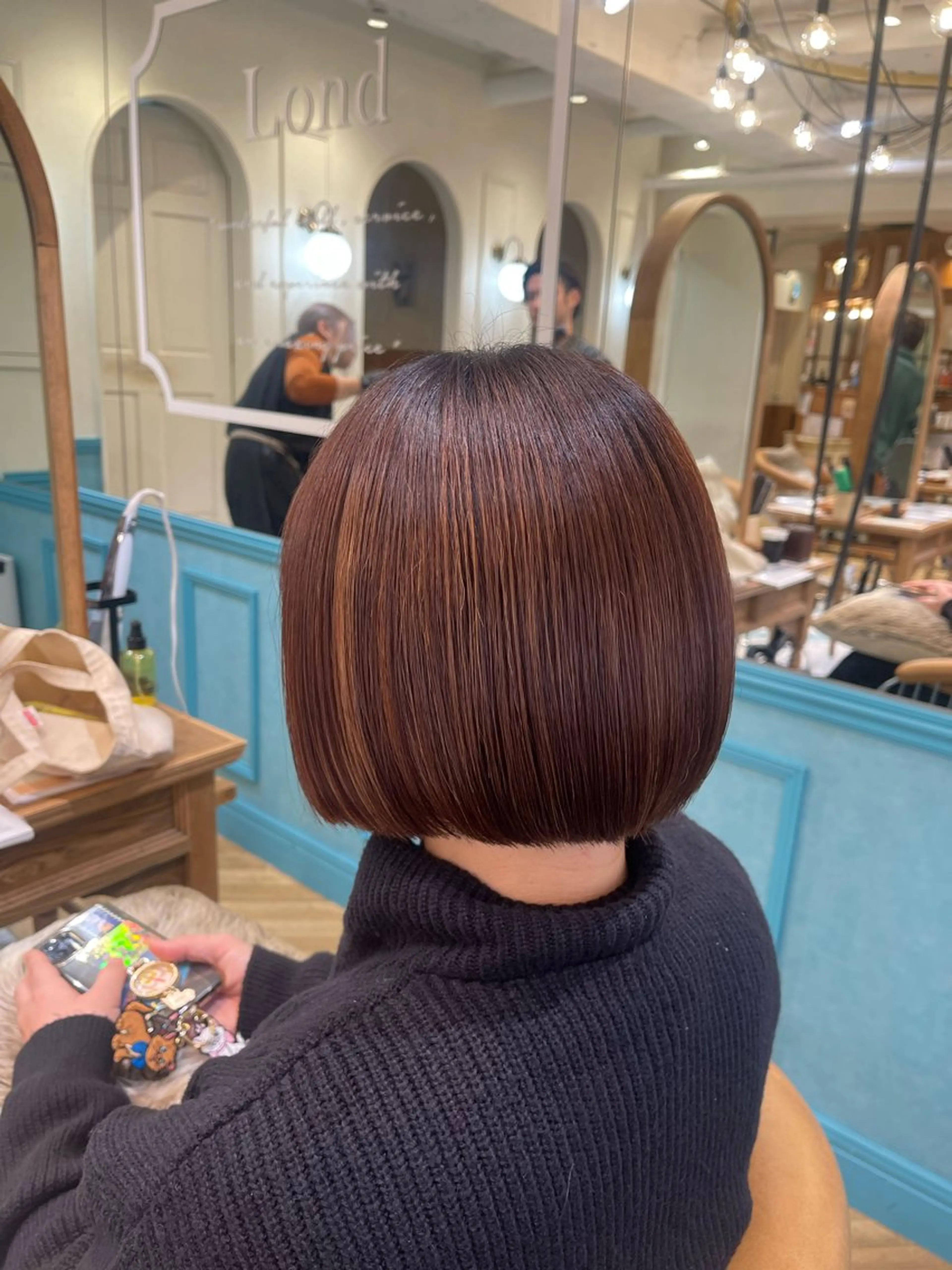 ミディアム 池袋/ボブ/ボブ矯正 髪質改善/山本のヘアスタイル