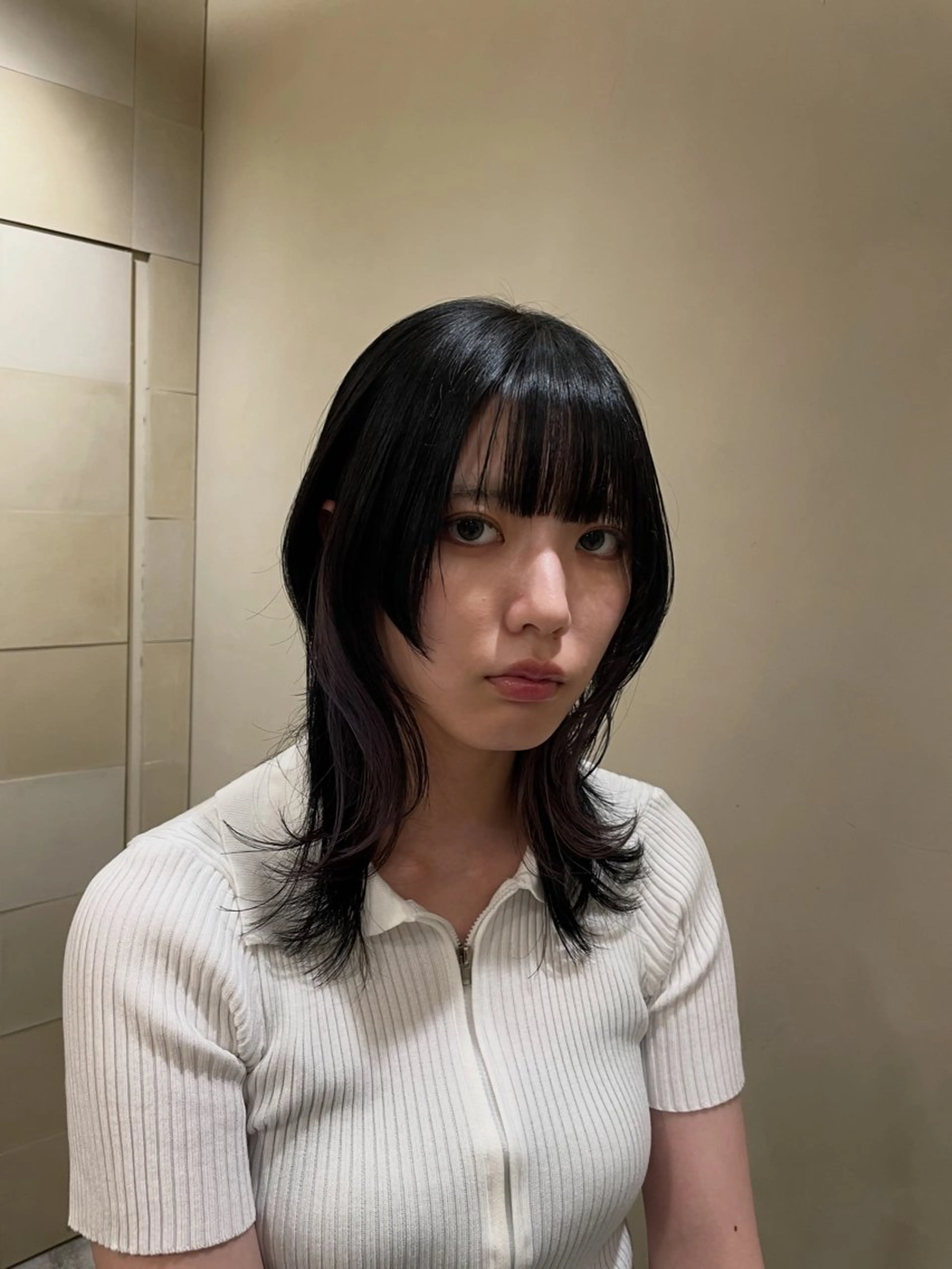 ミディアム カラー カット ヘアカラー HERMITAGE/ chihiroのヘアスタイル