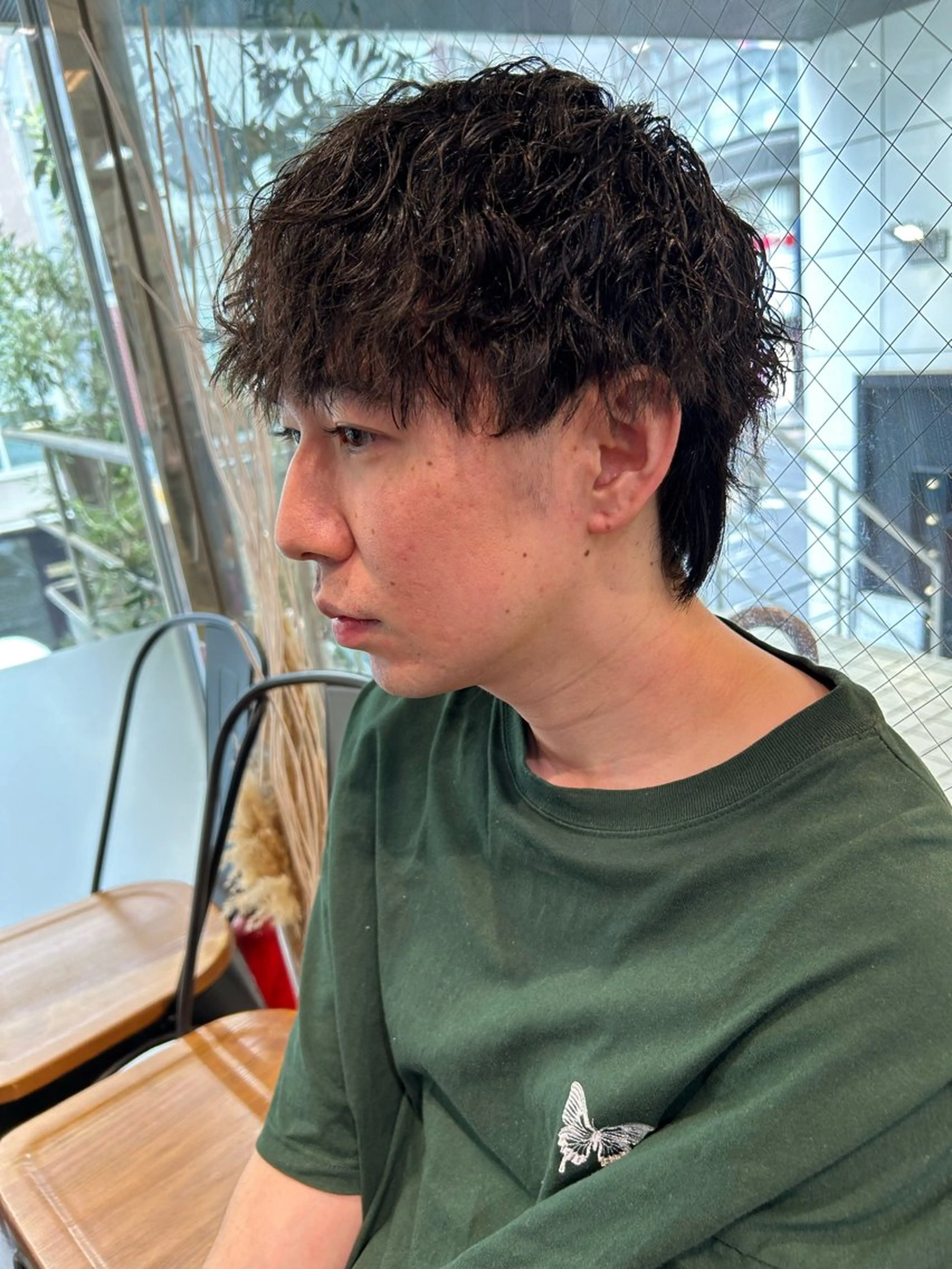 パーマ メンズ メンズハイトーン メンズパーマ メンズ/艶髪/カラー サクラ🌸のヘアスタイル