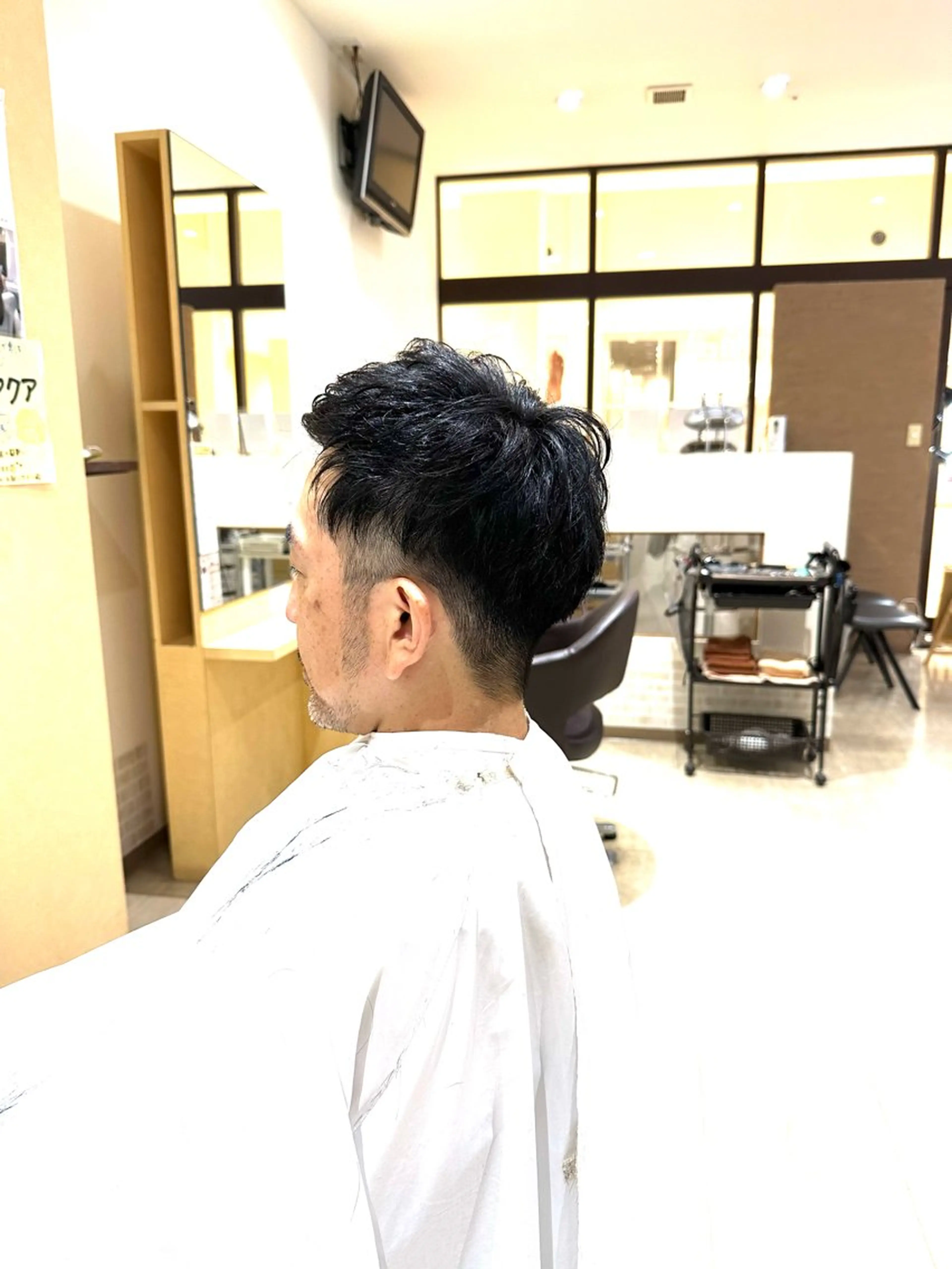 ショート くせ毛 ショートヘア 中川 卓のヘアスタイル