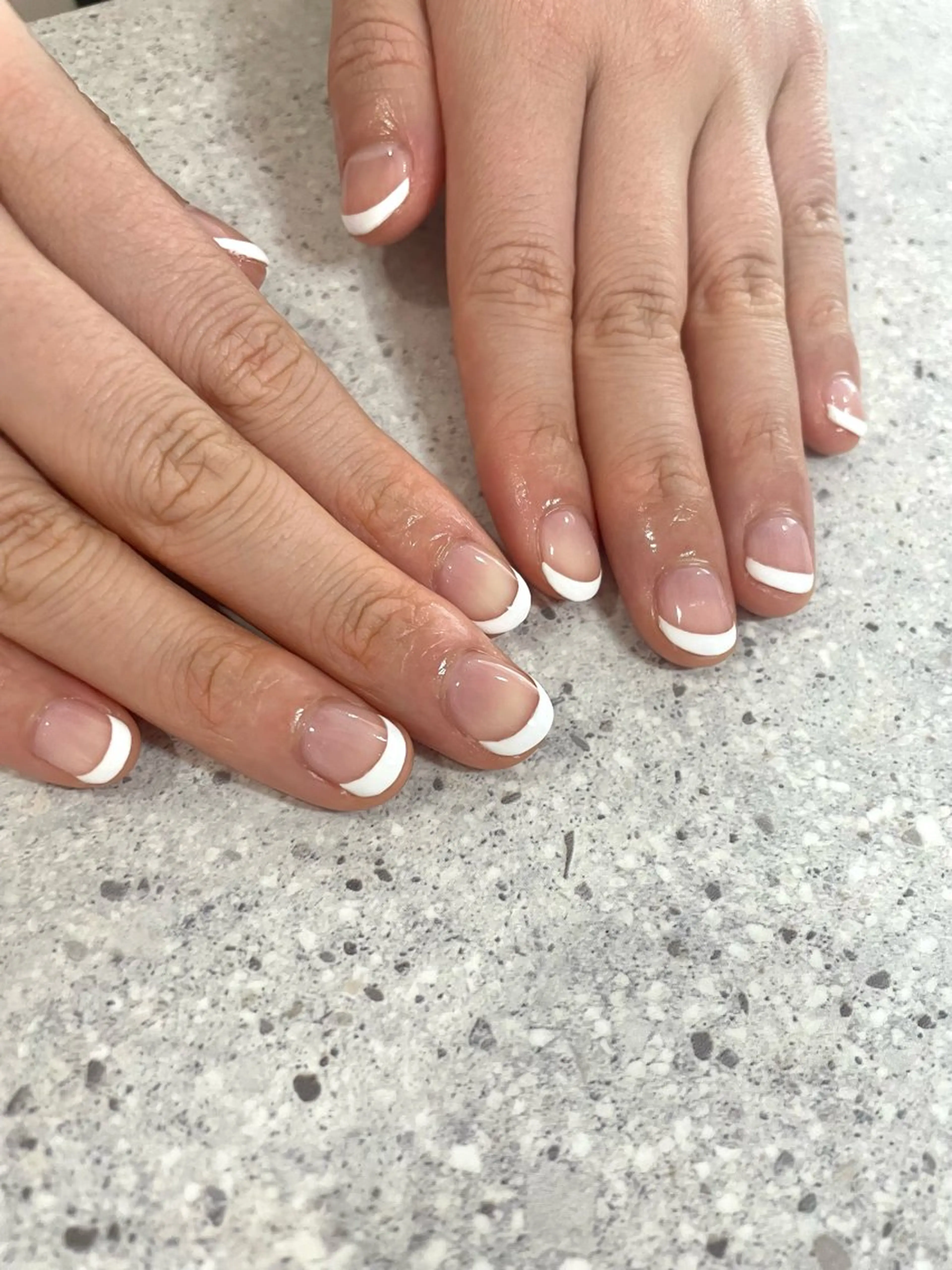 ネイル フレンチネイル kanell（カネル）/所属・kanell⭐︎ ニュアンスネイルのネイルデザイン