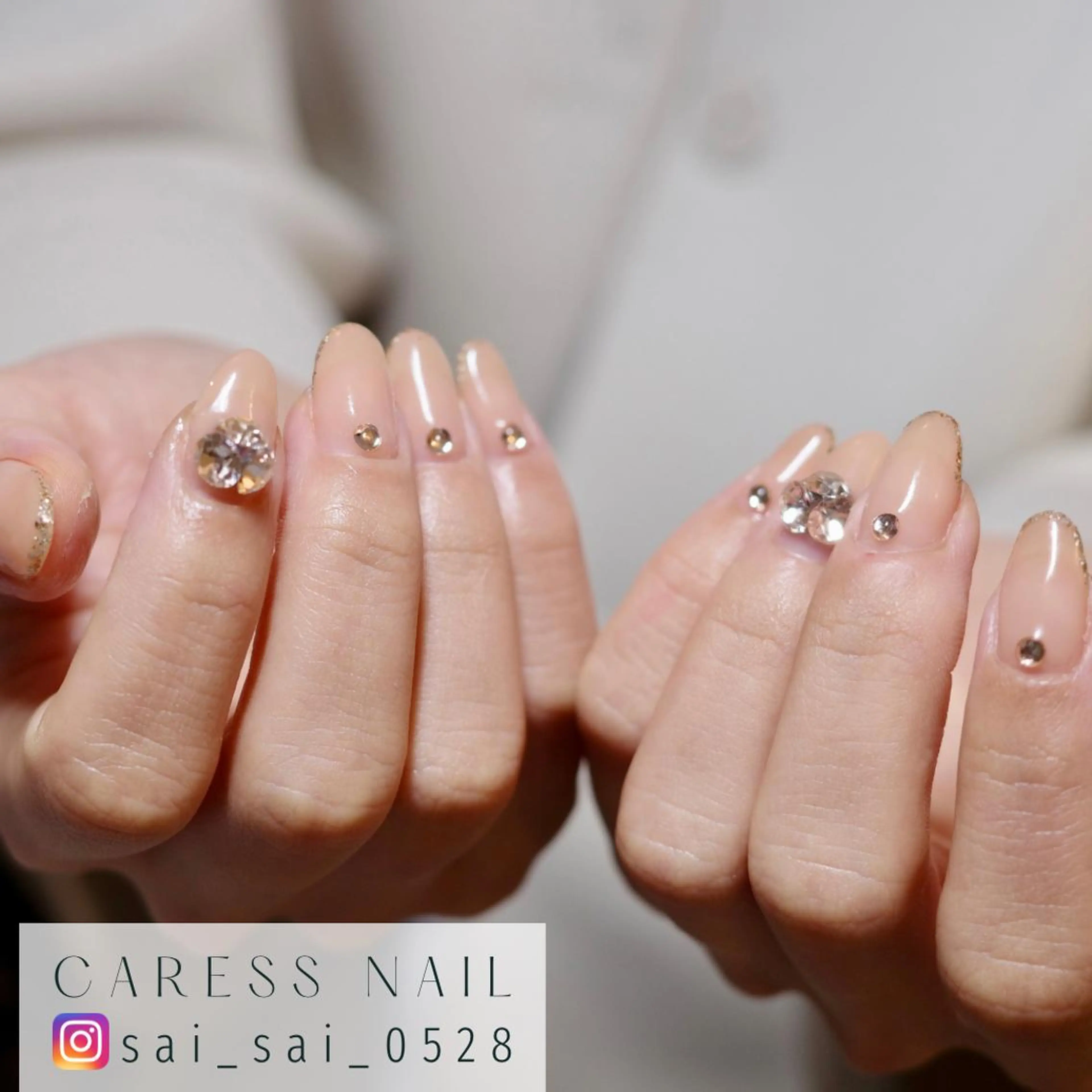 ネイル caress  nail カレスネイル　代々木上原所属・カレスネイル さいのネイルデザイン