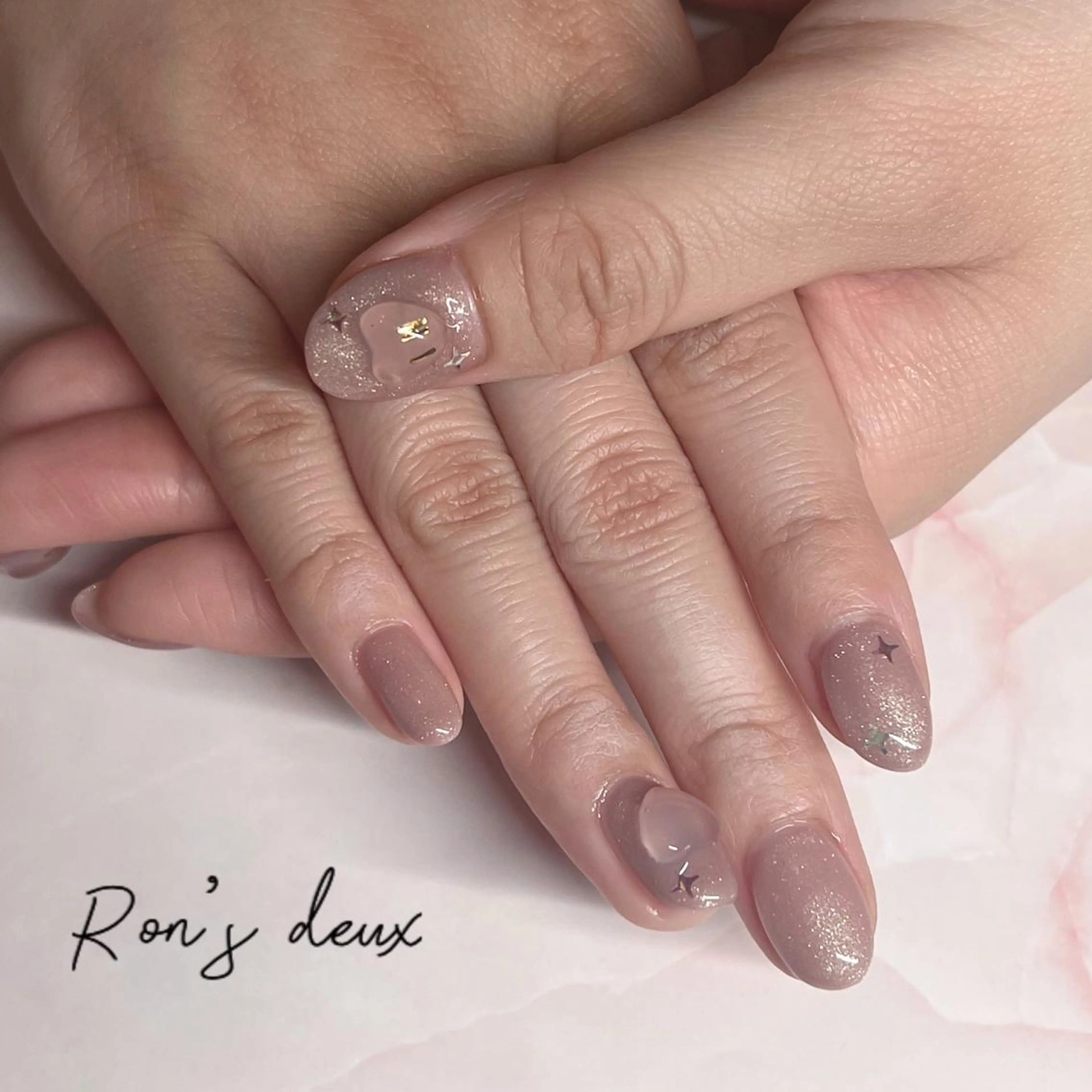 ネイル Ron's nail 笹岡のネイルデザイン