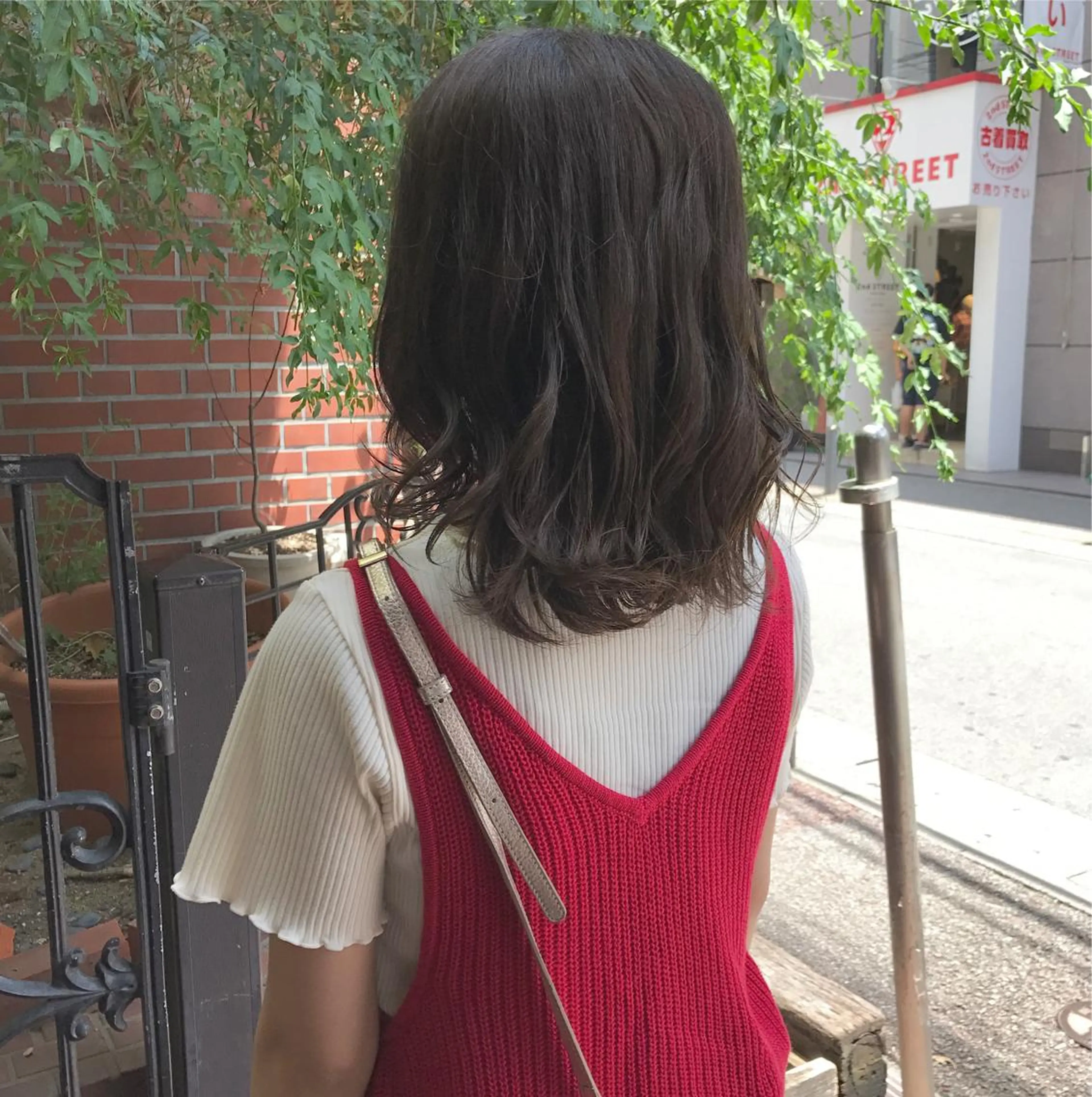 カラー Click所属・クニモトハルナ ボブ/柔らかカラーのヘアスタイル