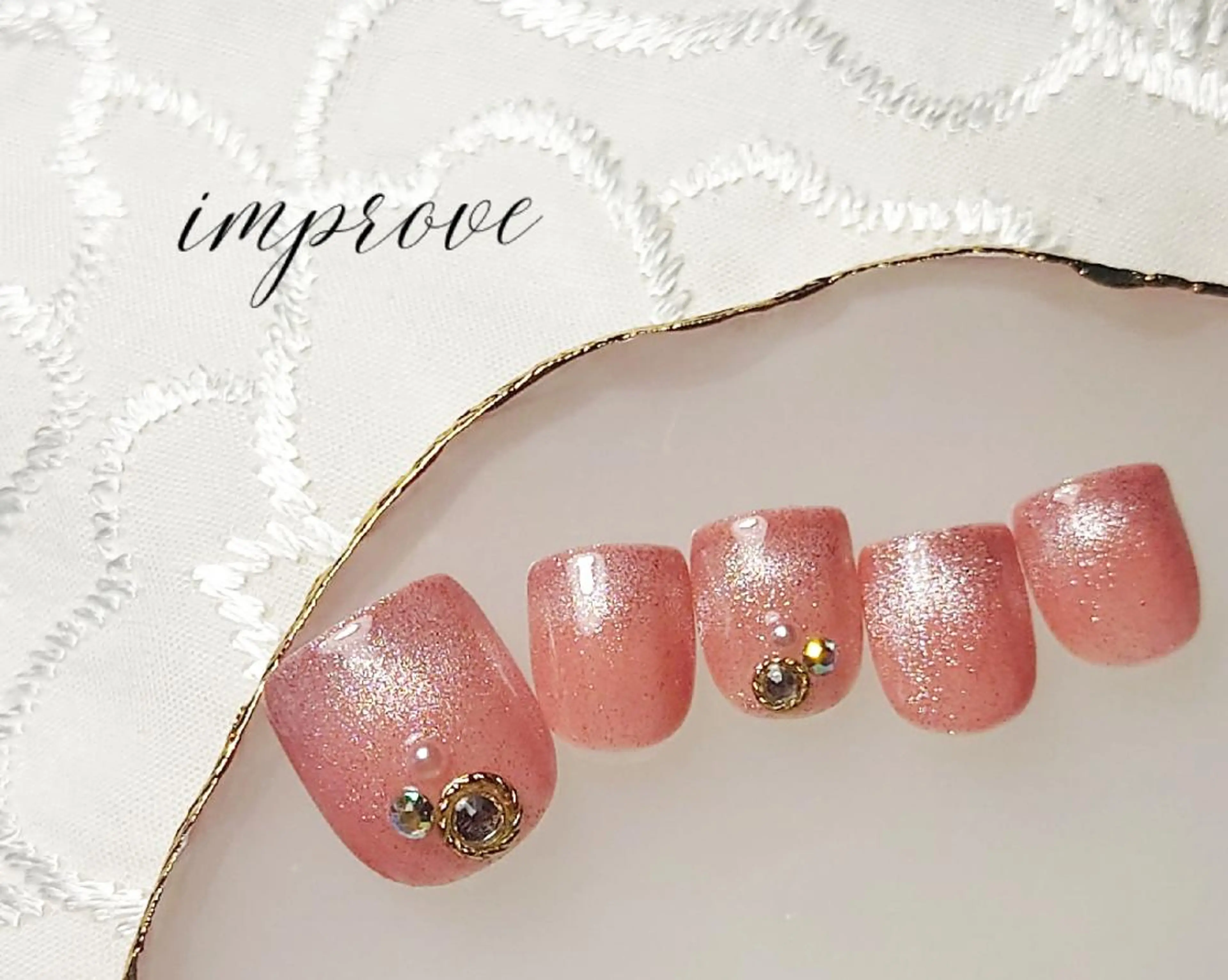 ネイル フットネイル ジェルネイル improve /mamiのネイルデザイン