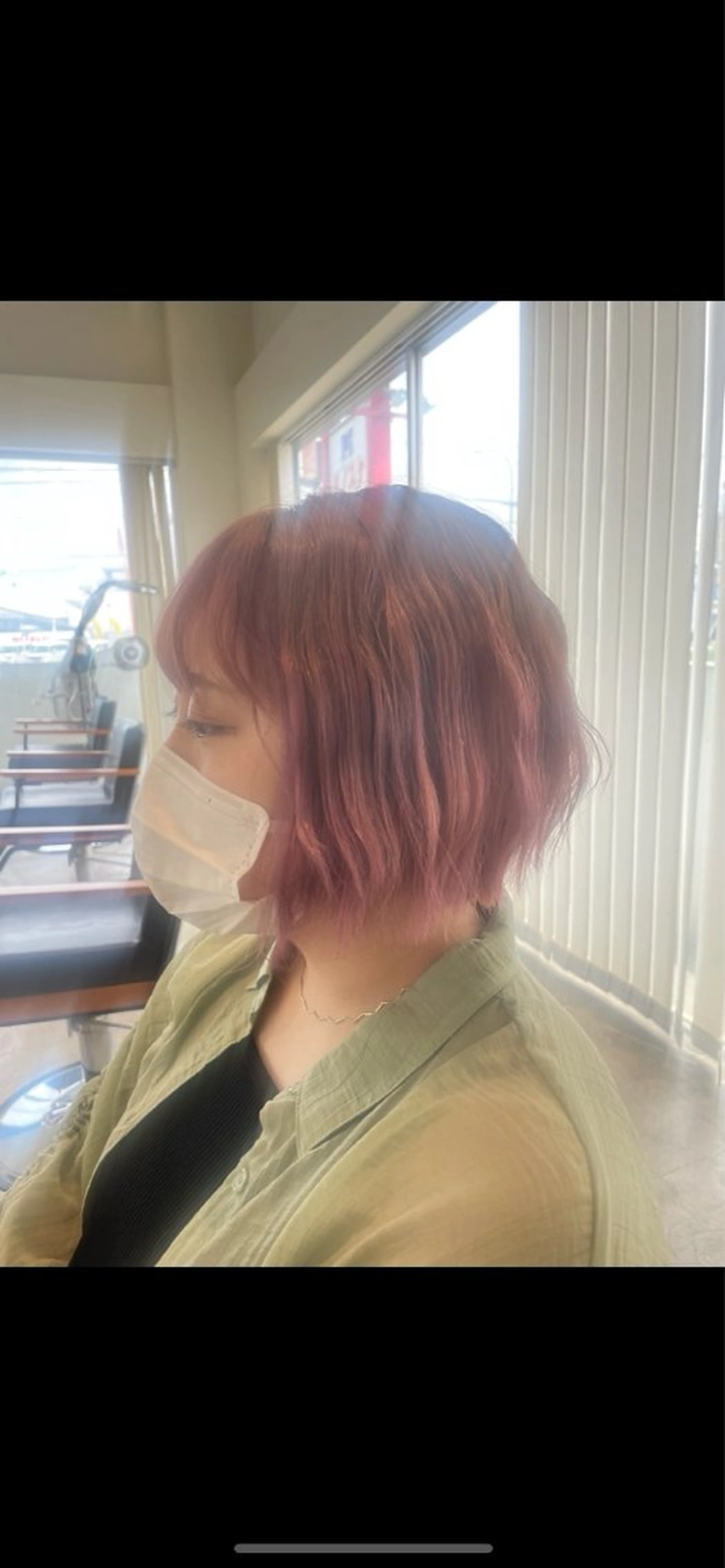 ショート カラー HAIR MAKE addict所属・岡崎 優月のヘアスタイル