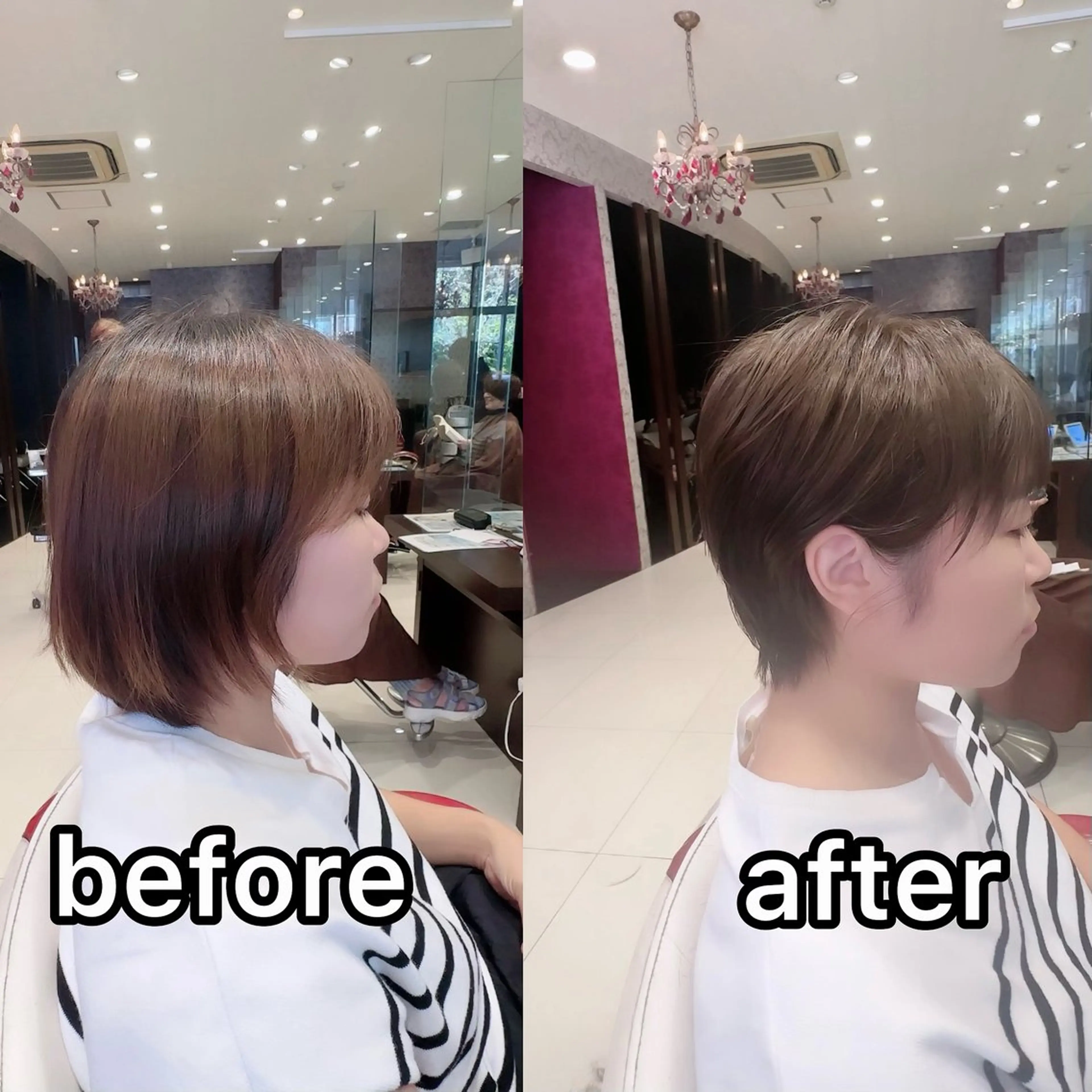 ショート 益野 凌のヘアスタイル