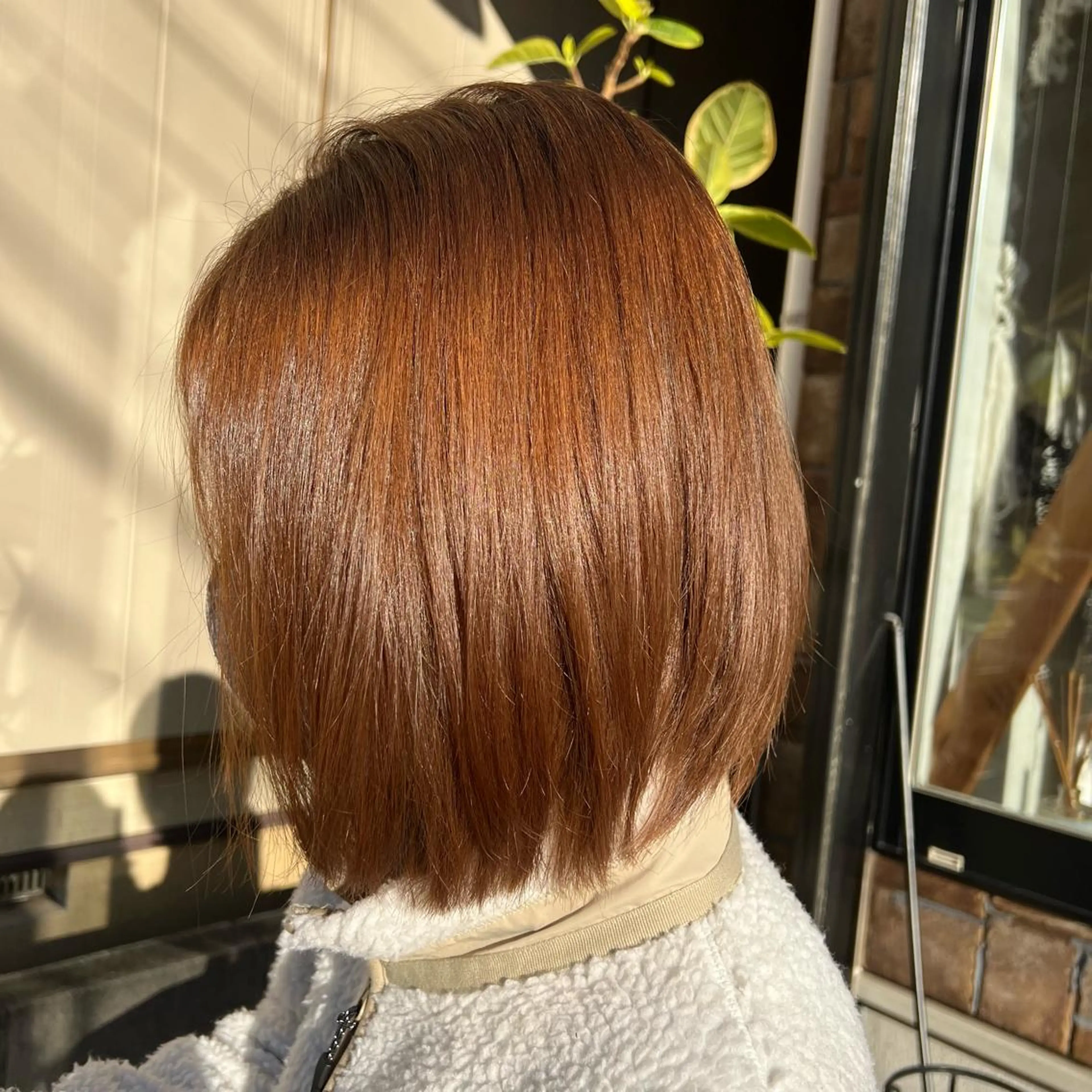 カラー ブリーチ ブリーチなしカラー イシイ ハルナ 🤍のヘアスタイル