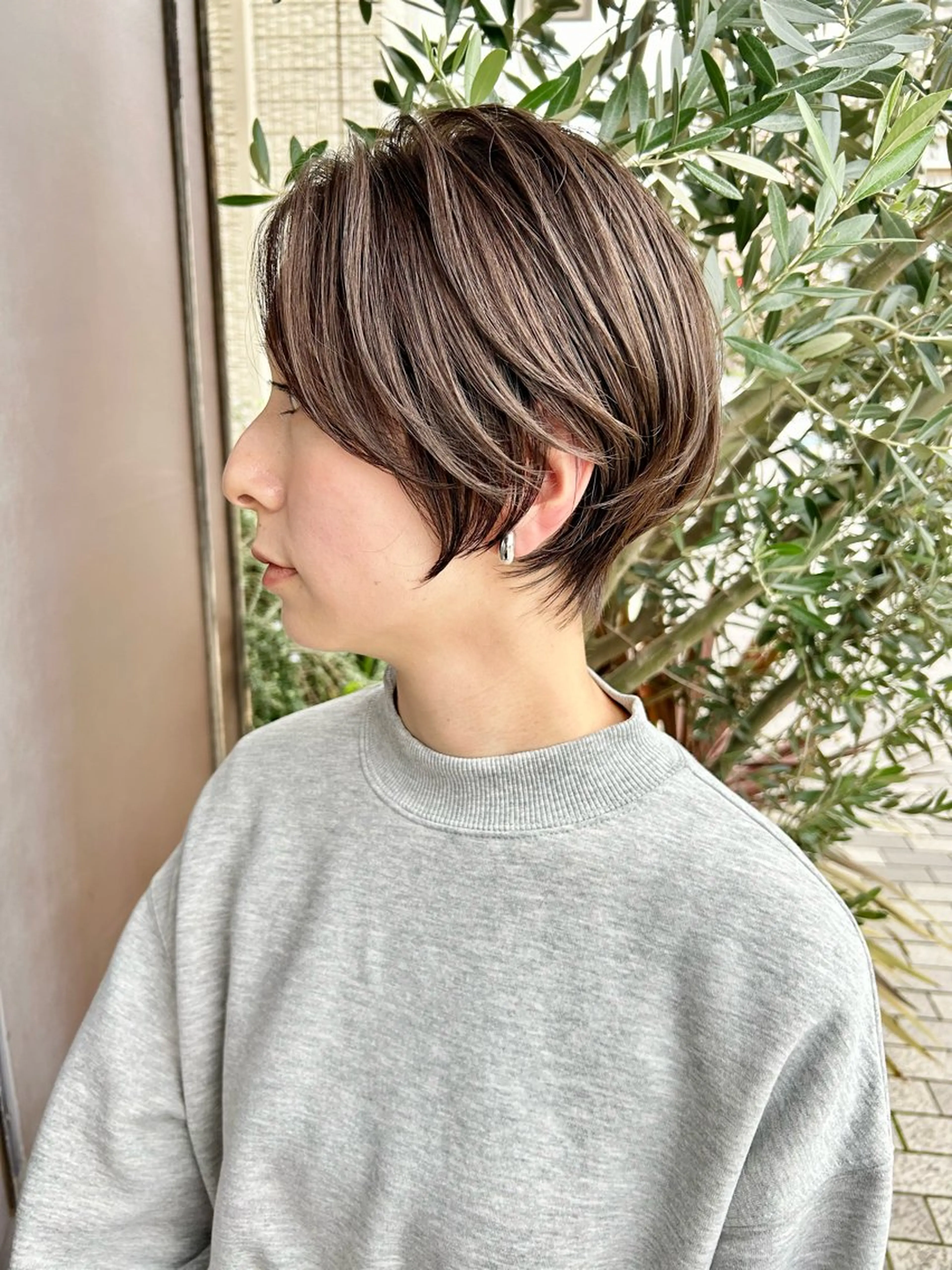 ショート カット ヘアカラー FELIZA所属・似合わせの達人🔥 石川就平のヘアスタイル