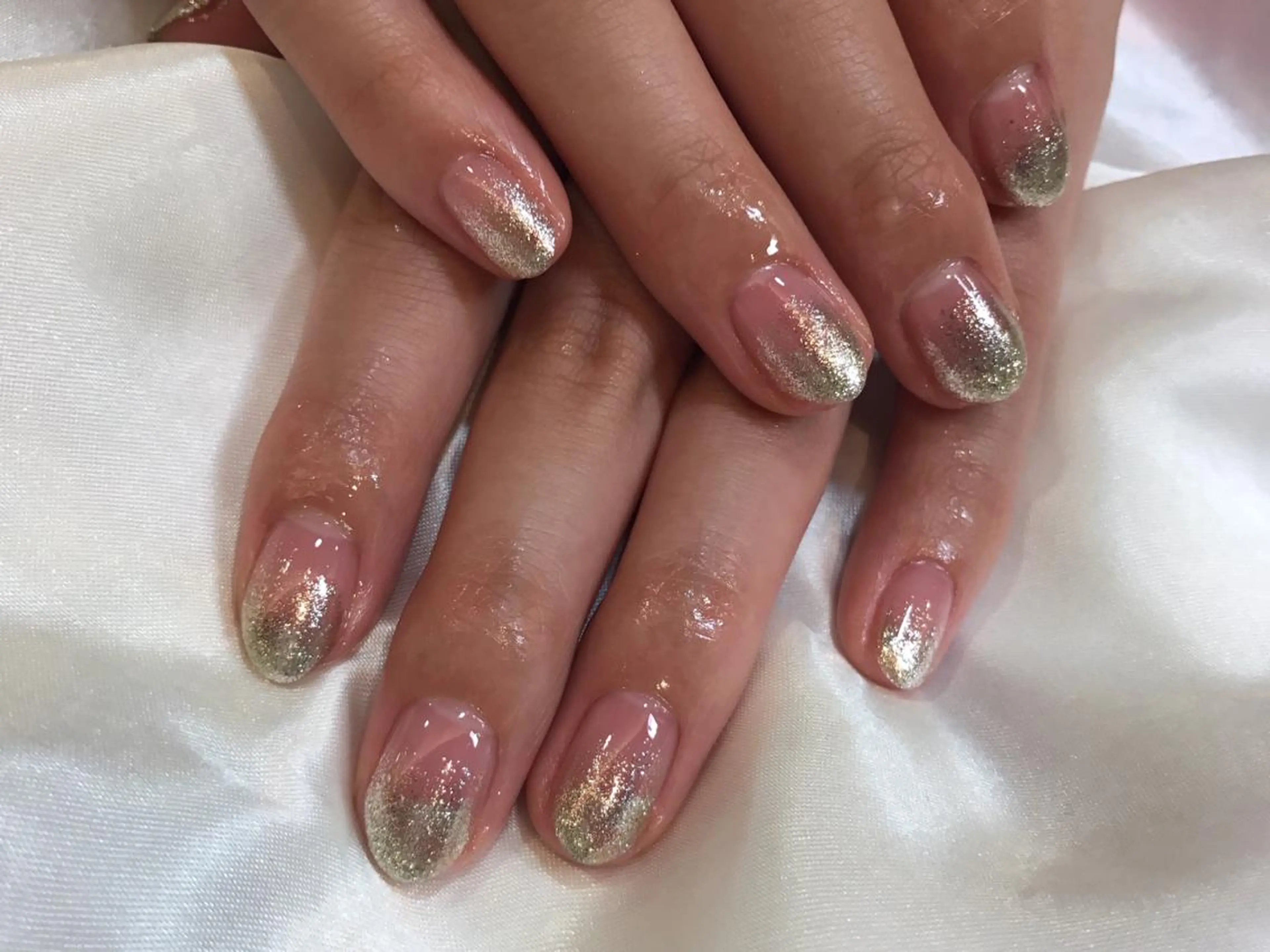 ネイル グラデーション ラメ(グリッター) ラメグラデーション 中川 愛理のその他イメージ