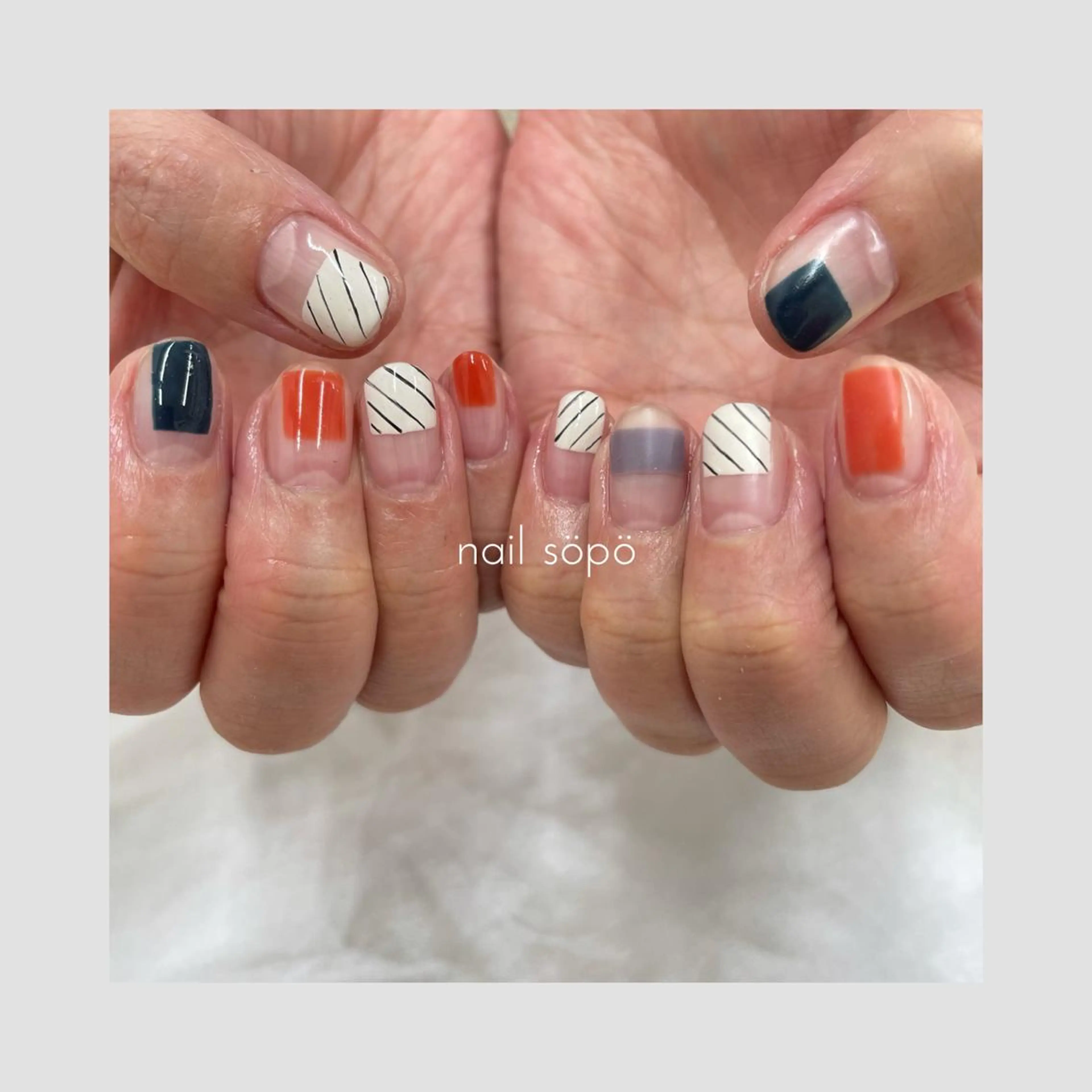 ネイル 自由が丘✳︎奥沢 nail söpöのネイルデザイン