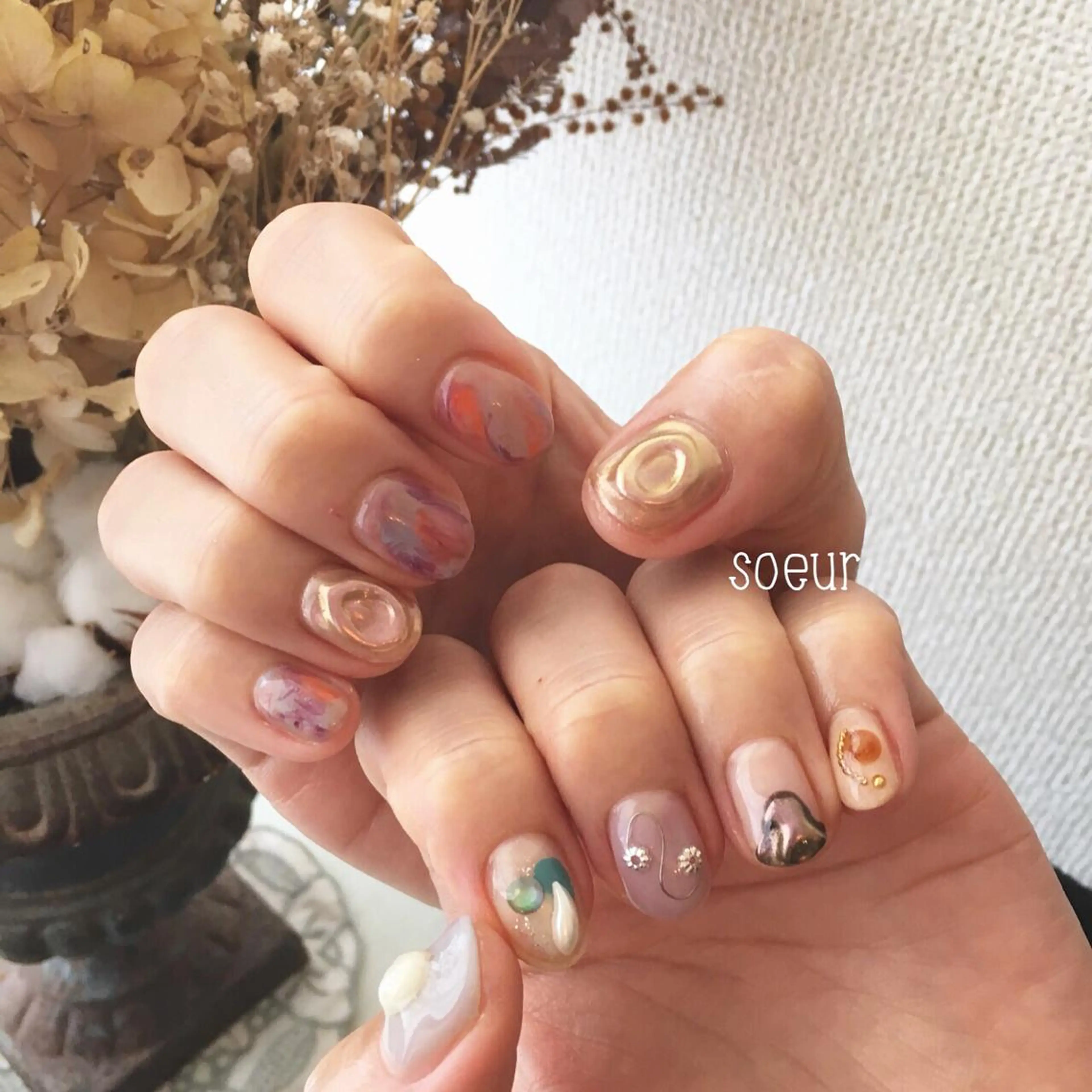 ネイル soeur_ 武蔵浦和のネイルデザイン