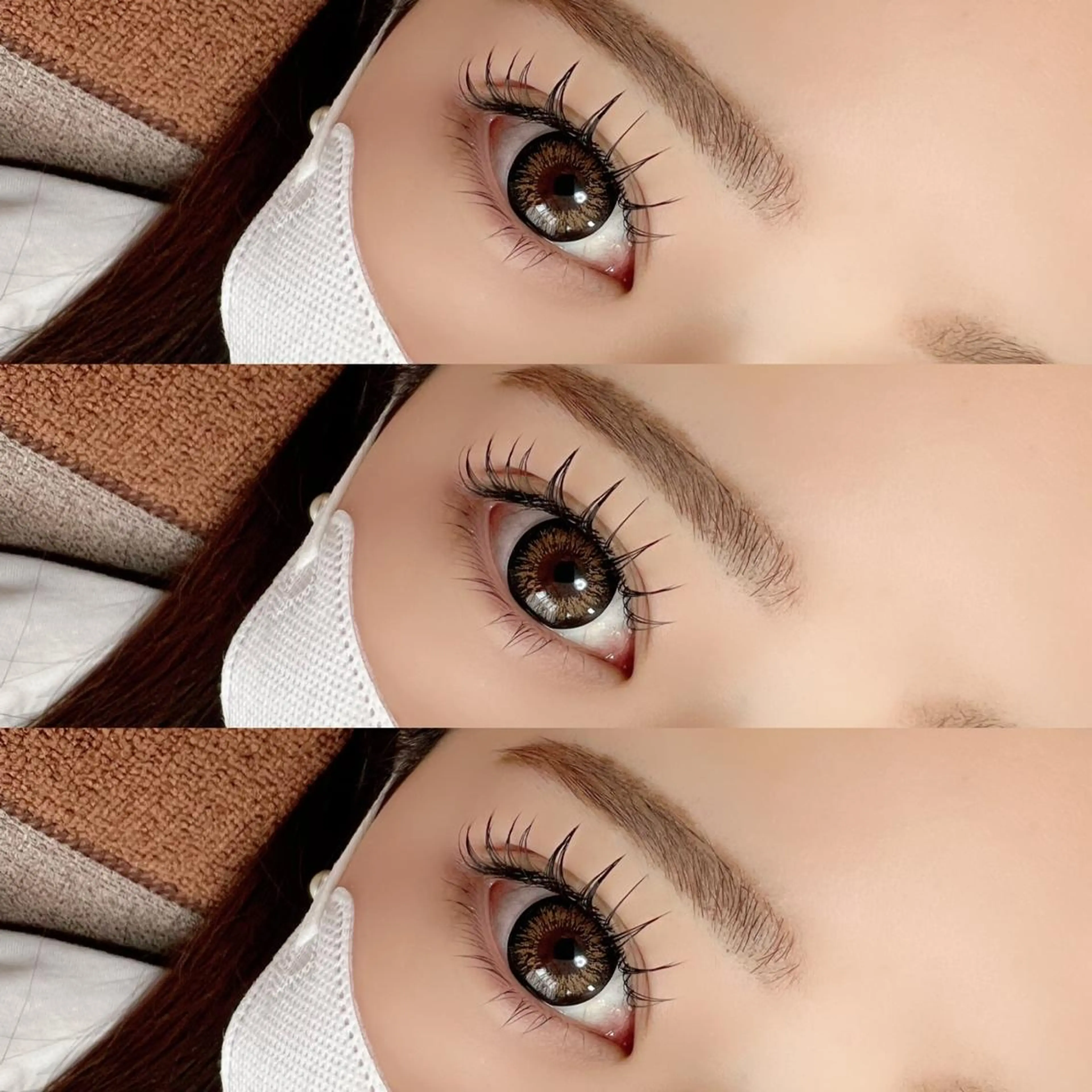 マツエク・マツパ マツエク 【那覇/束感まつ毛】 ｷｬﾒﾙのマツエク・マツパデザイン