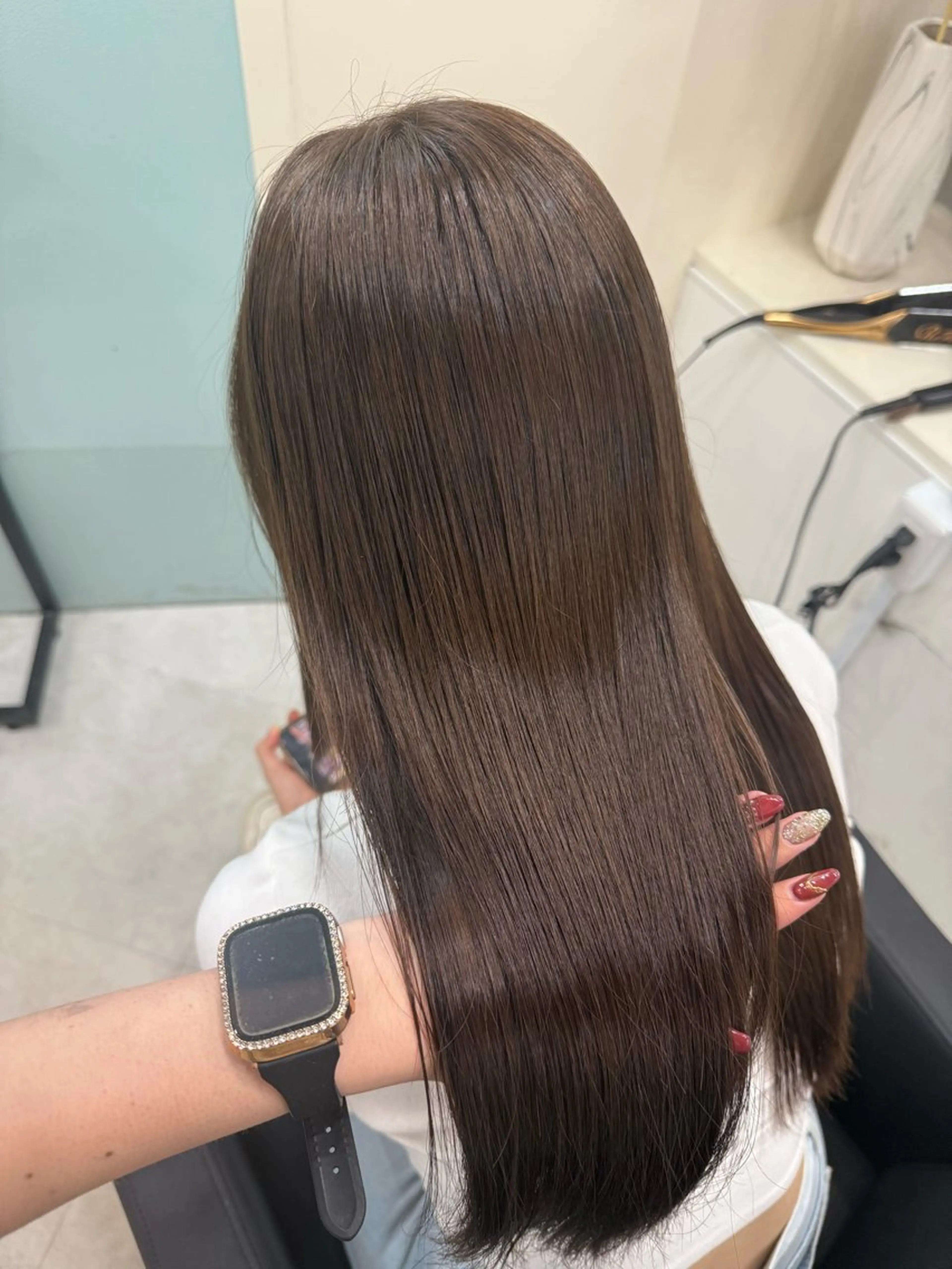 ロング MAHO/透明感カラ ー/髪質改善🍒のヘアスタイル