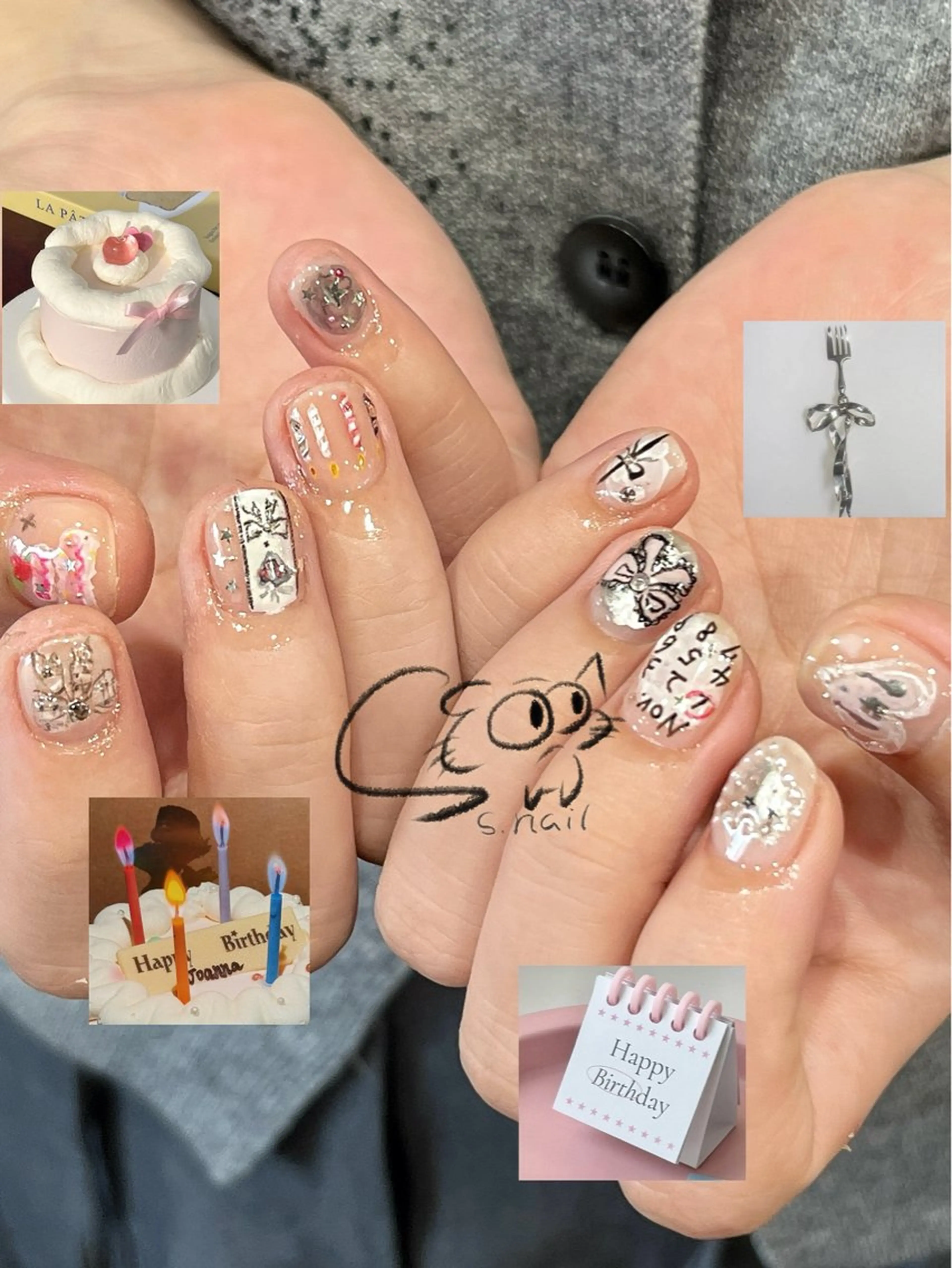 ネイル アートネイル チークネイル フレンチネイル グラデーション マグネットネイル ハンドネイル S.nail所属・S.nail _のネイルデザイン