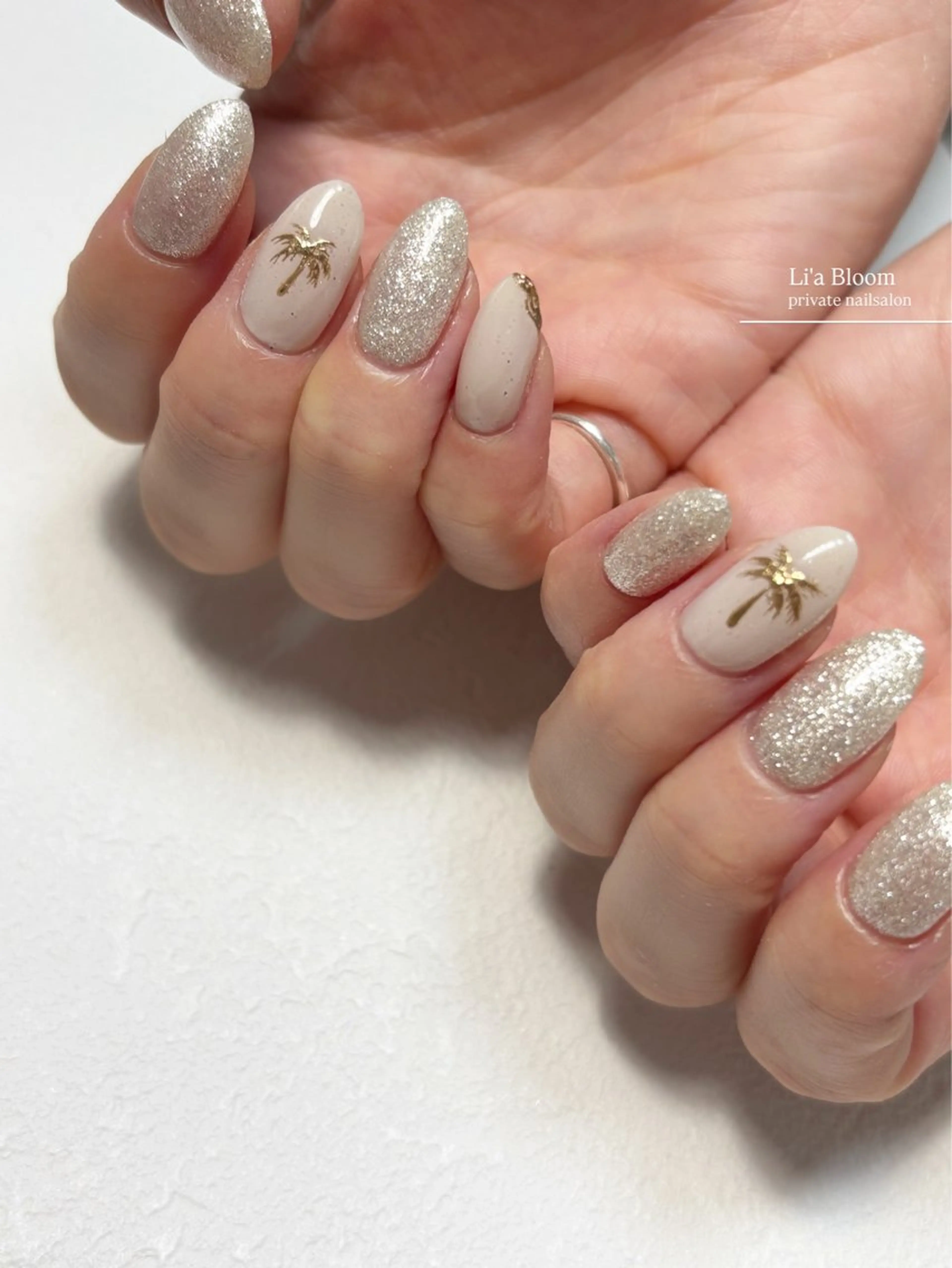 ネイル ハンドネイル Li'a Bloom所属・🦋🤍 madoka🤍のネイルデザイン