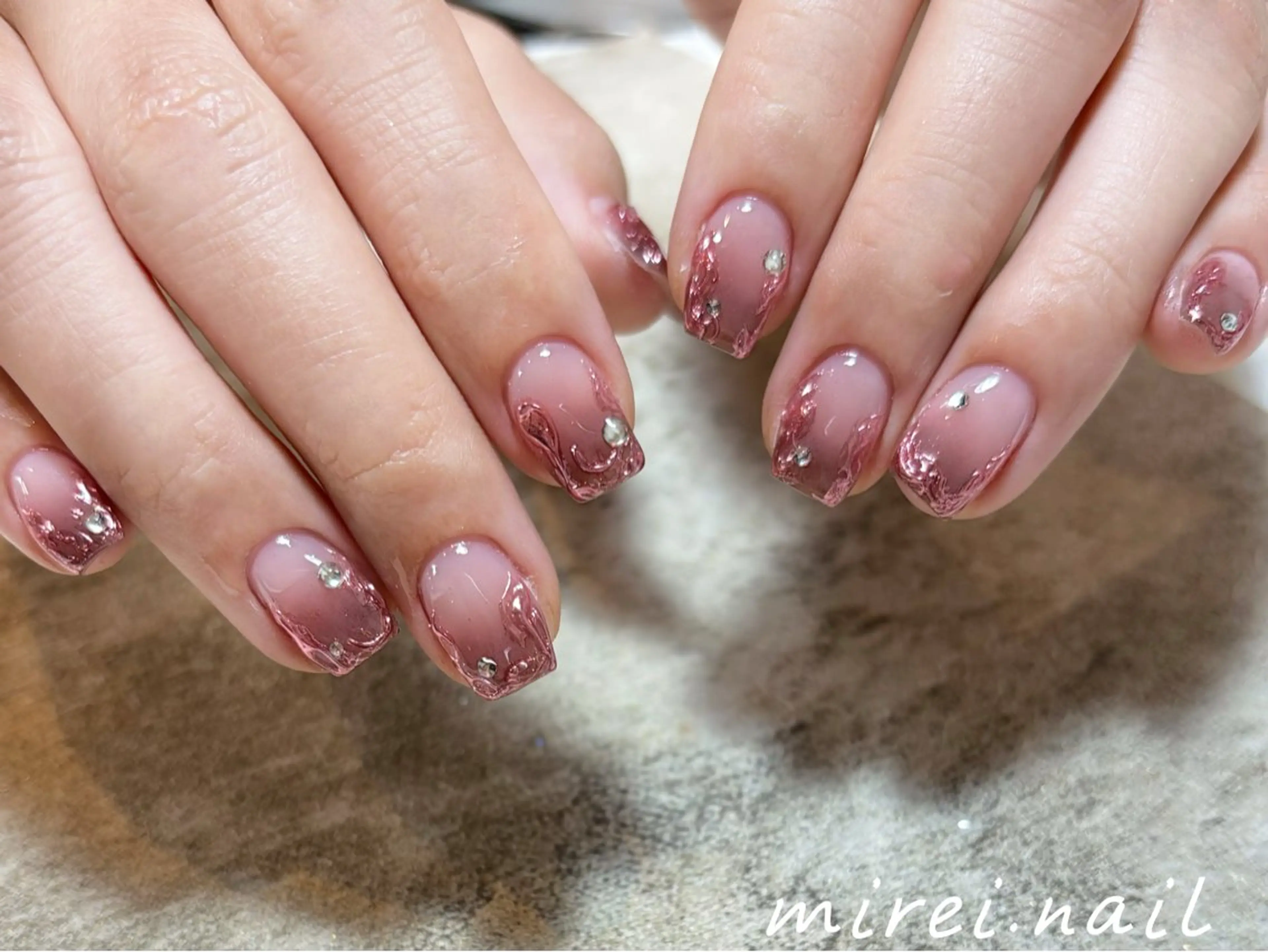 ネイル mirei‘nail所属・jade.vase ミレイのネイルデザイン