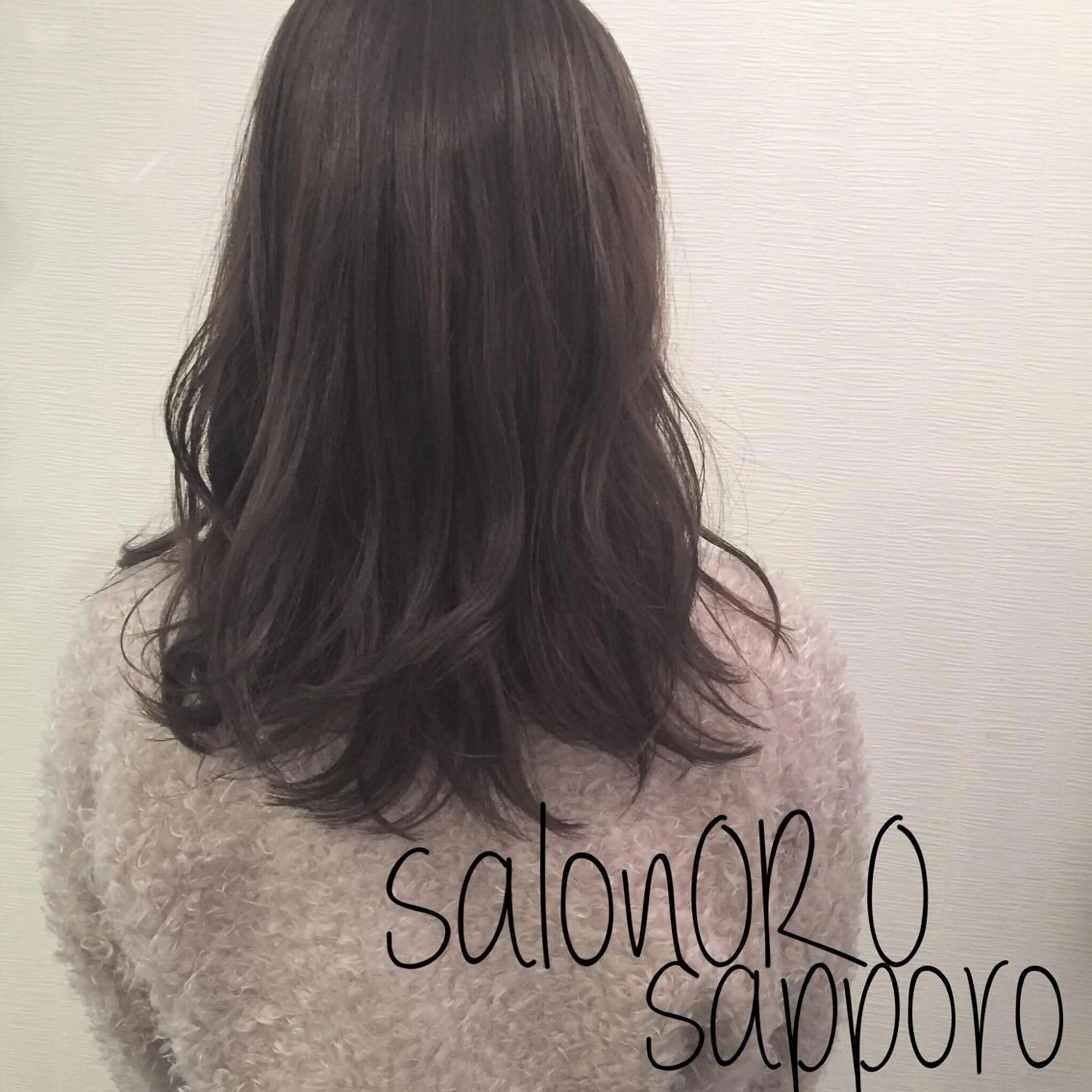 セミロング カラー グレージュ 似合わせカット トリートメント カット ヘアカラー トリートメント toiro by lien hair atelier所属・池田 真由美のヘアスタイル