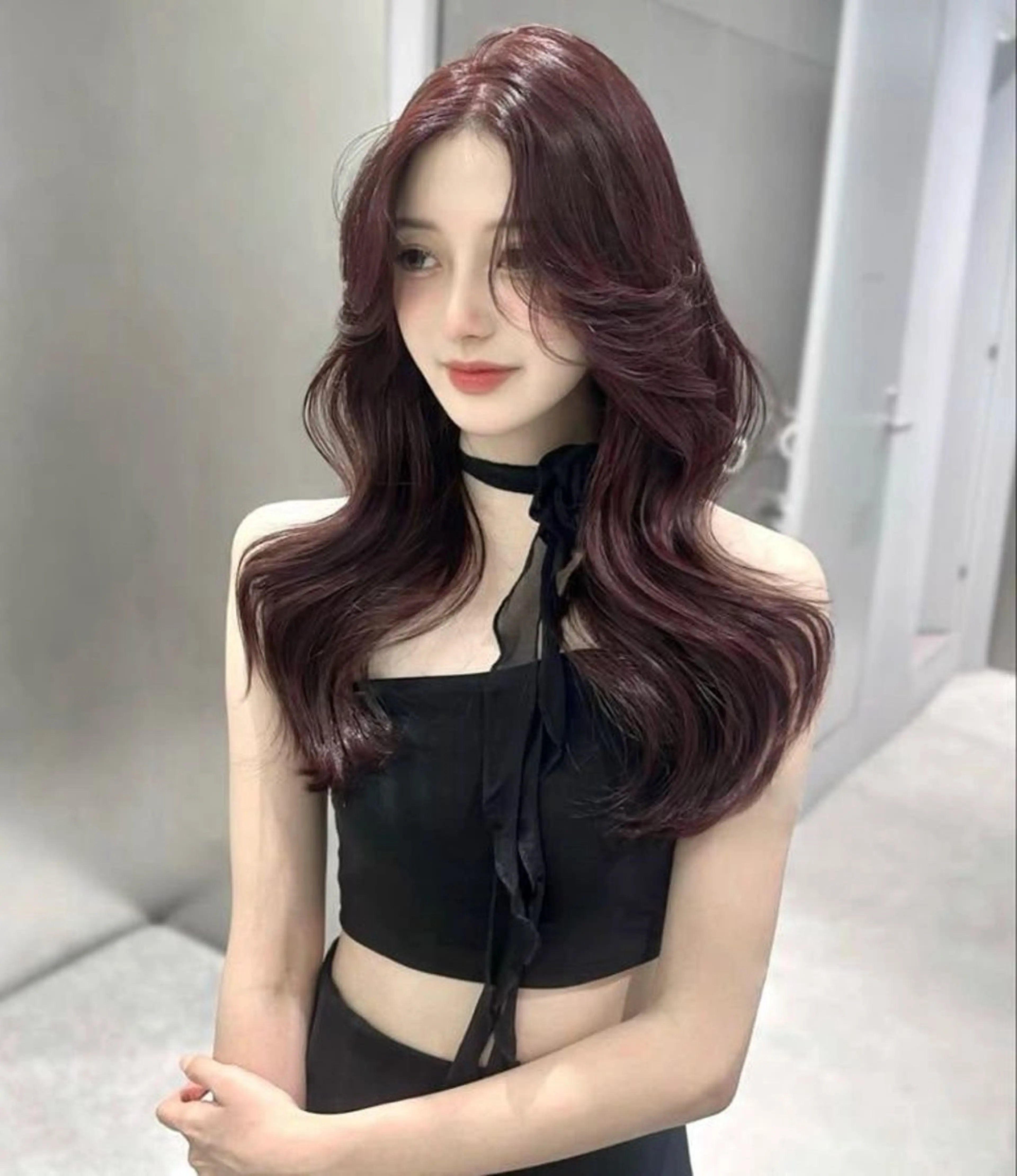 【✨無料平日限定✨】​〜​ロング韓国風コテ巻きヘアセット​〜​の写真