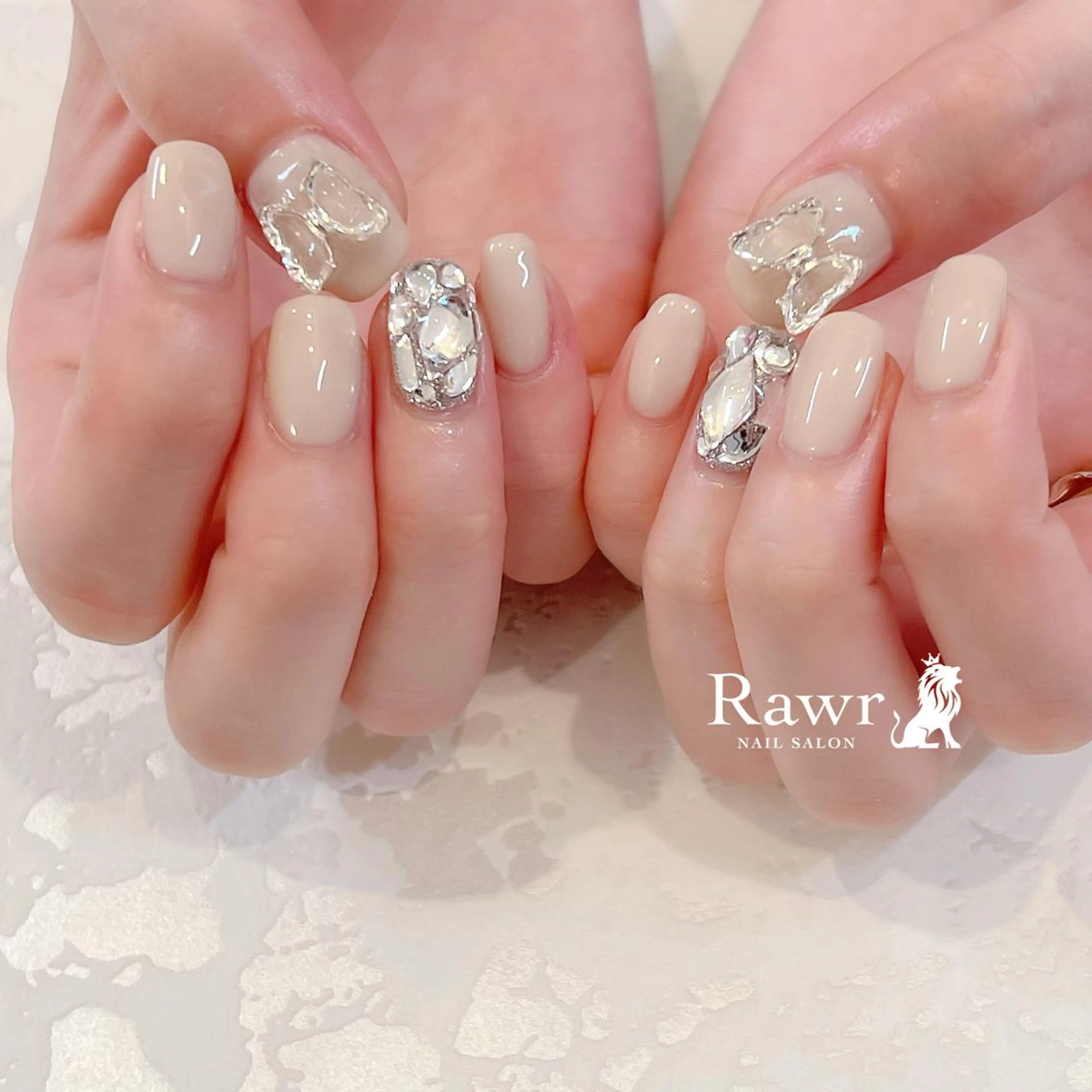 ネイル ハンドネイル Rawr / saoriのネイルデザイン