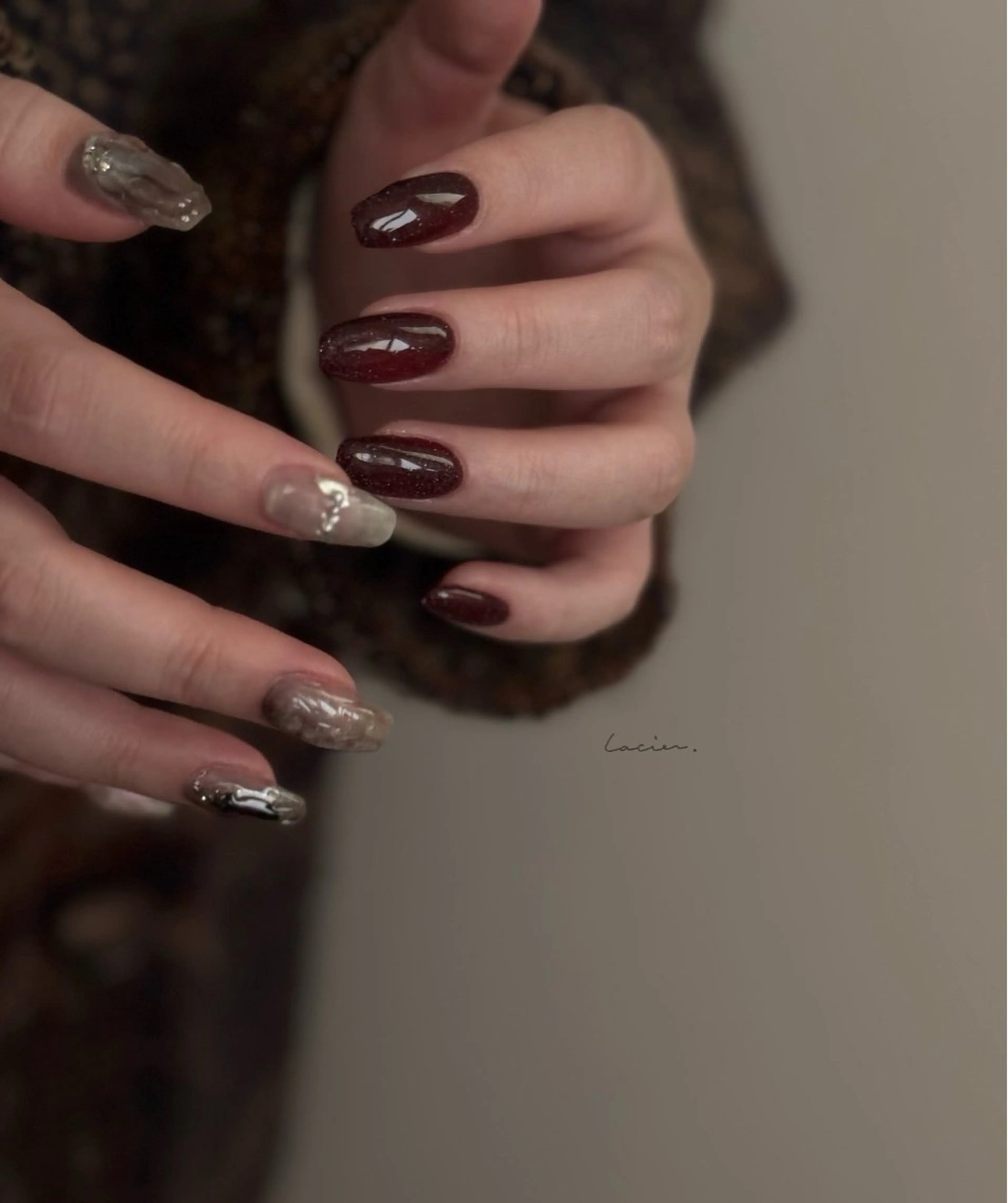 ネイル ハンドネイル lacier nailのネイルデザイン